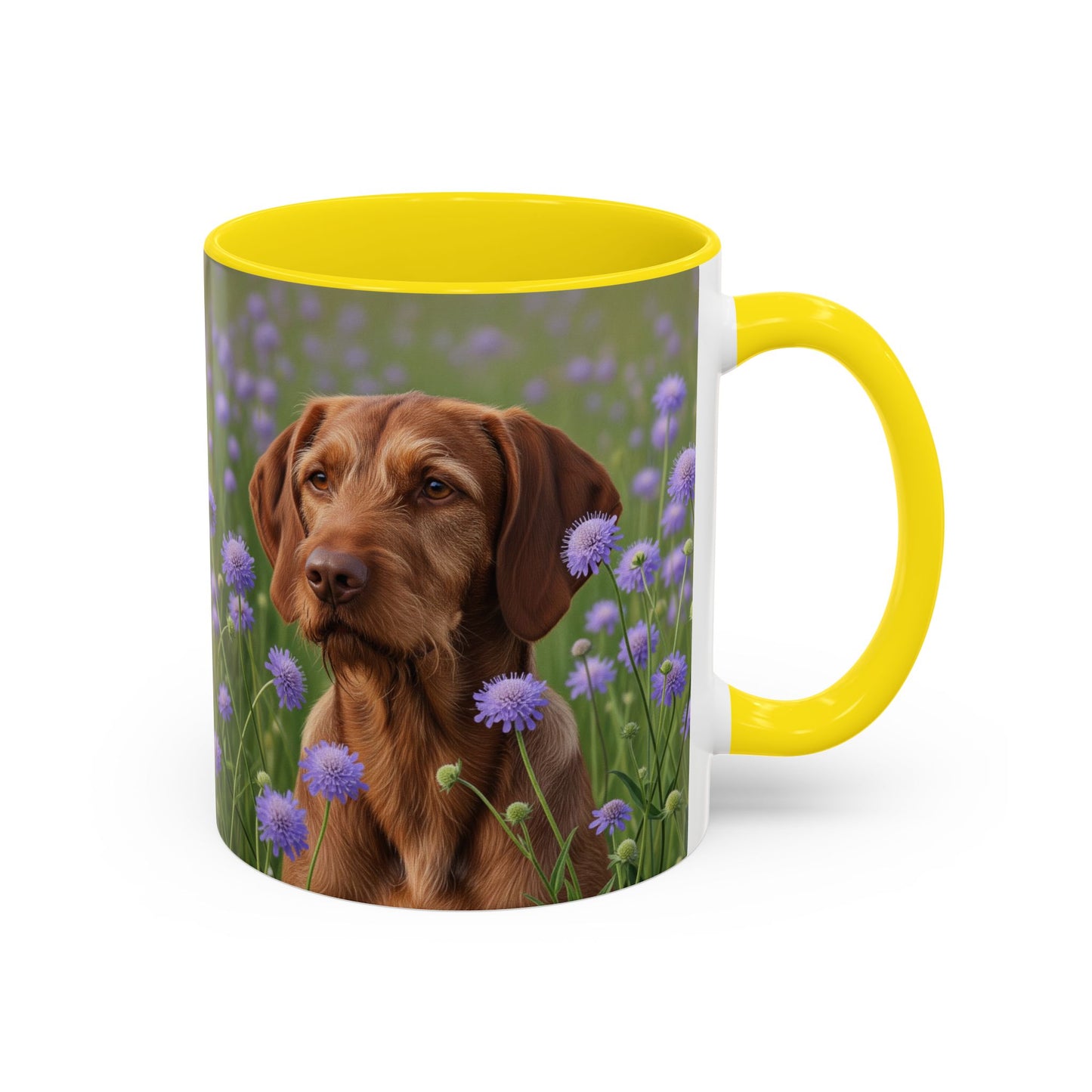 Hungarian Wirehaired Vizsla Accent Coffee Mug - Perfect Gift for Dog Lovers