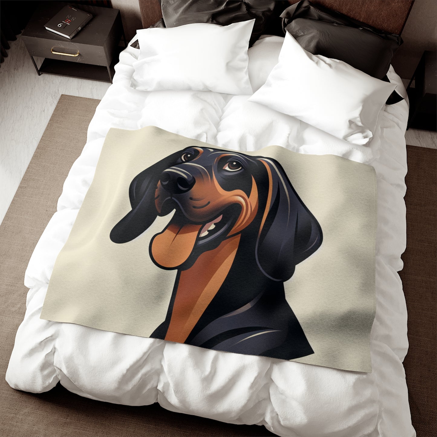 Hanoverian Scenthound Sweatshirt Blanket