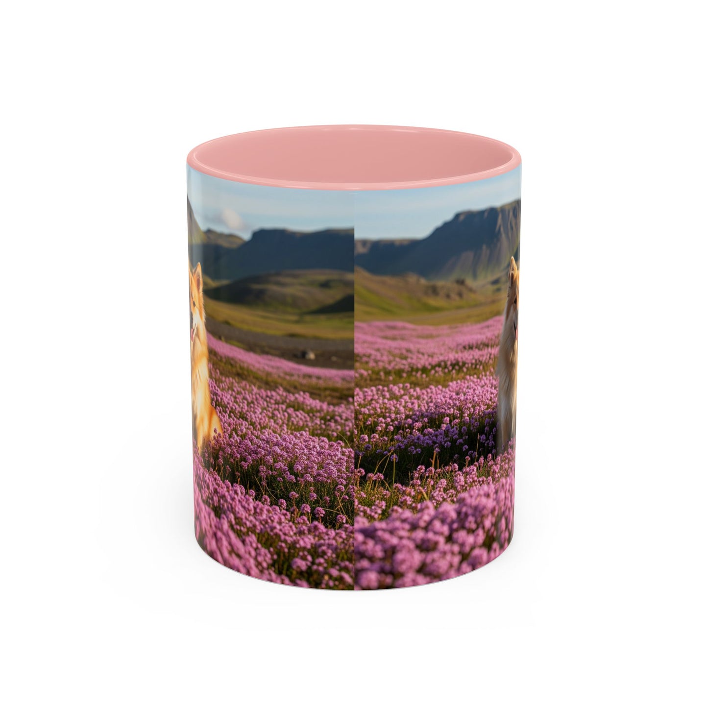 Icelandic Sheepdog Accent Coffee Mug - Perfect Gift for Dog Lovers
