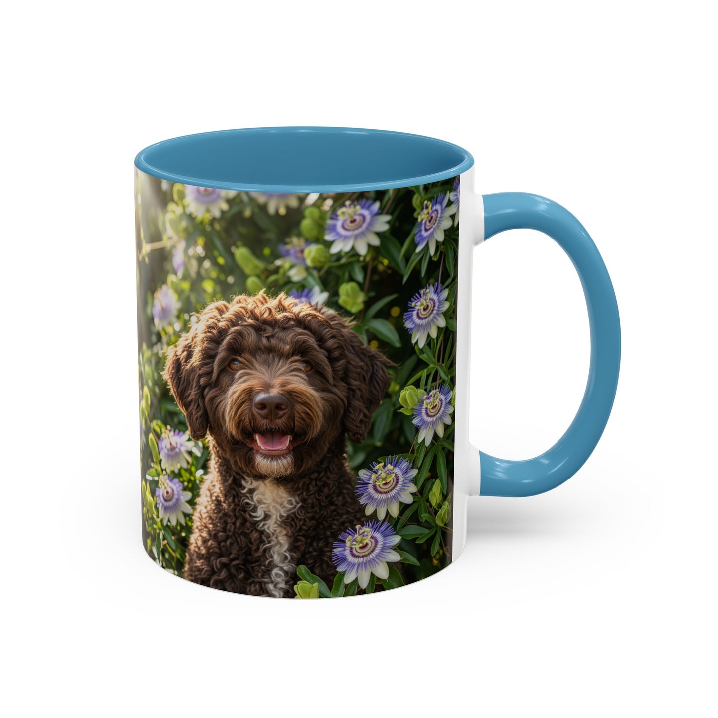 Spanish Water Dog Accent Coffee Mug - Perfect Gift for Dog Lovers