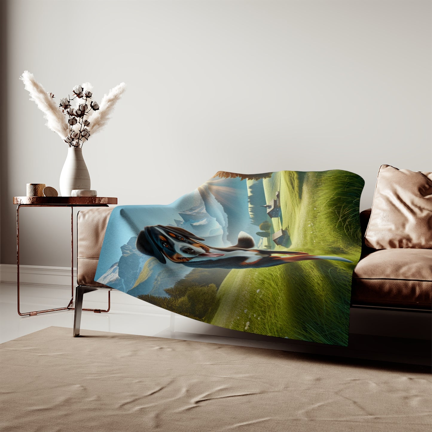 Entlebucher Mountain Dog Sweatshirt Blanket