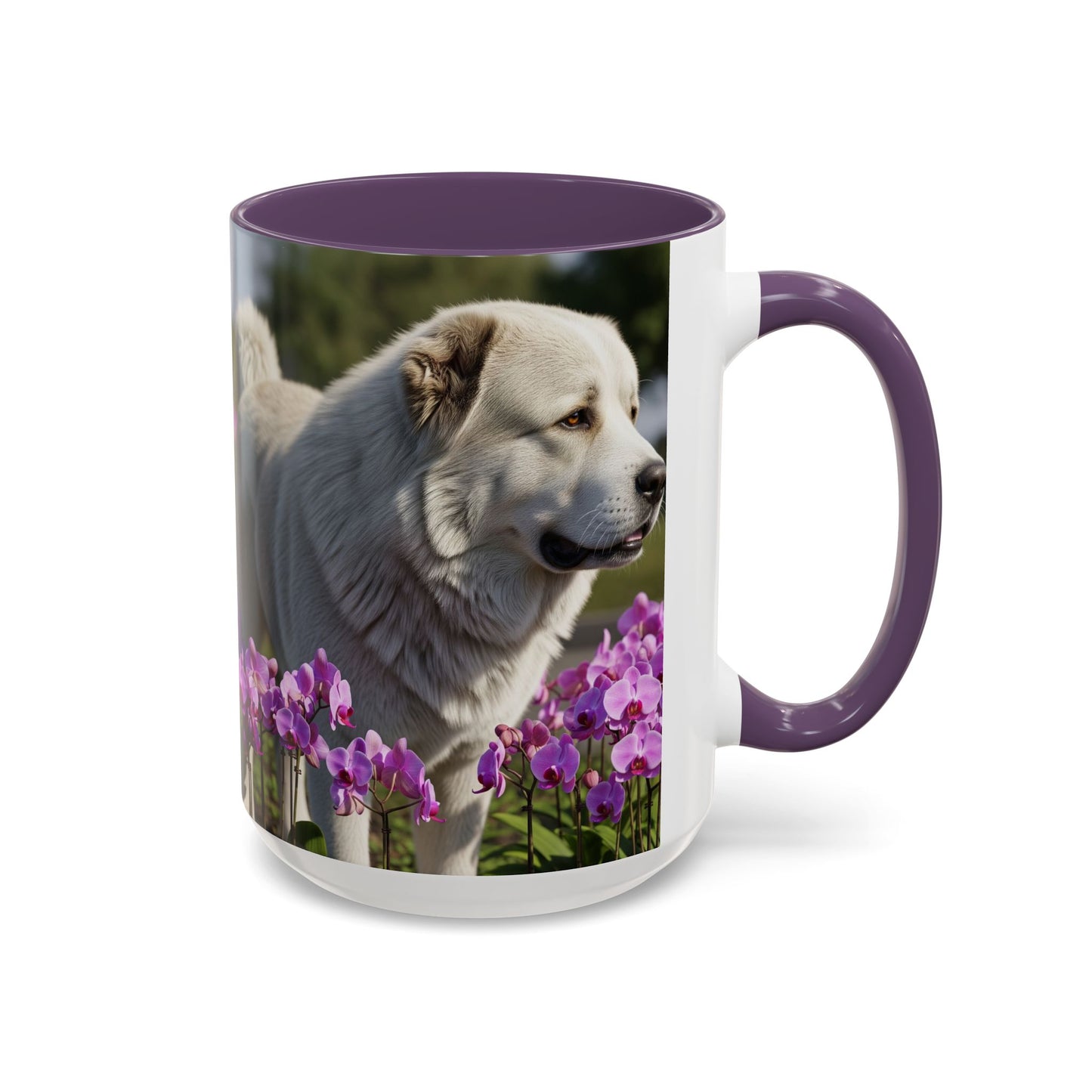 Caucasian Shepherd Dog Accent Coffee Mug - Perfect Gift for Dog Lovers