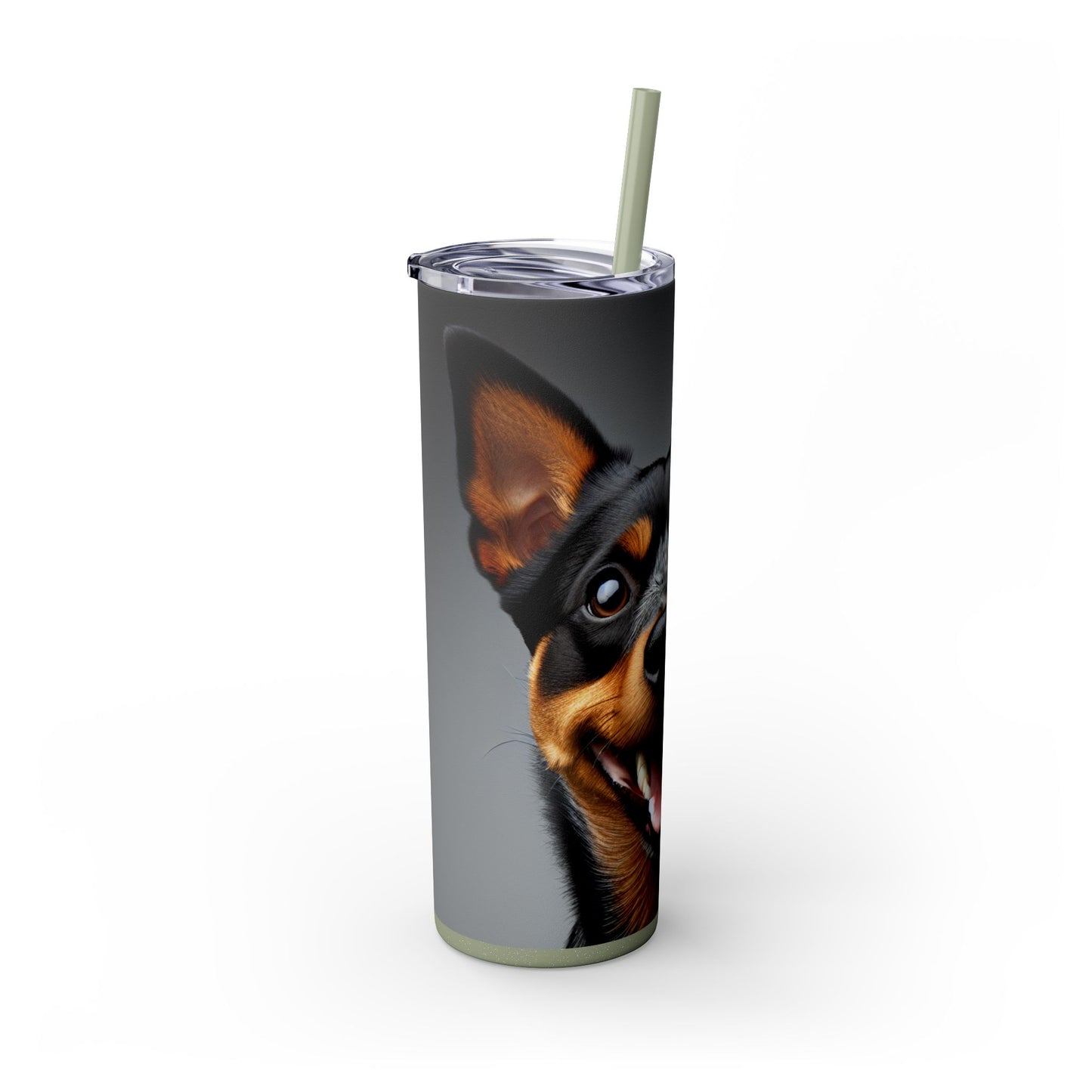 Lancashire Heeler Tumbler with Straw, 20oz