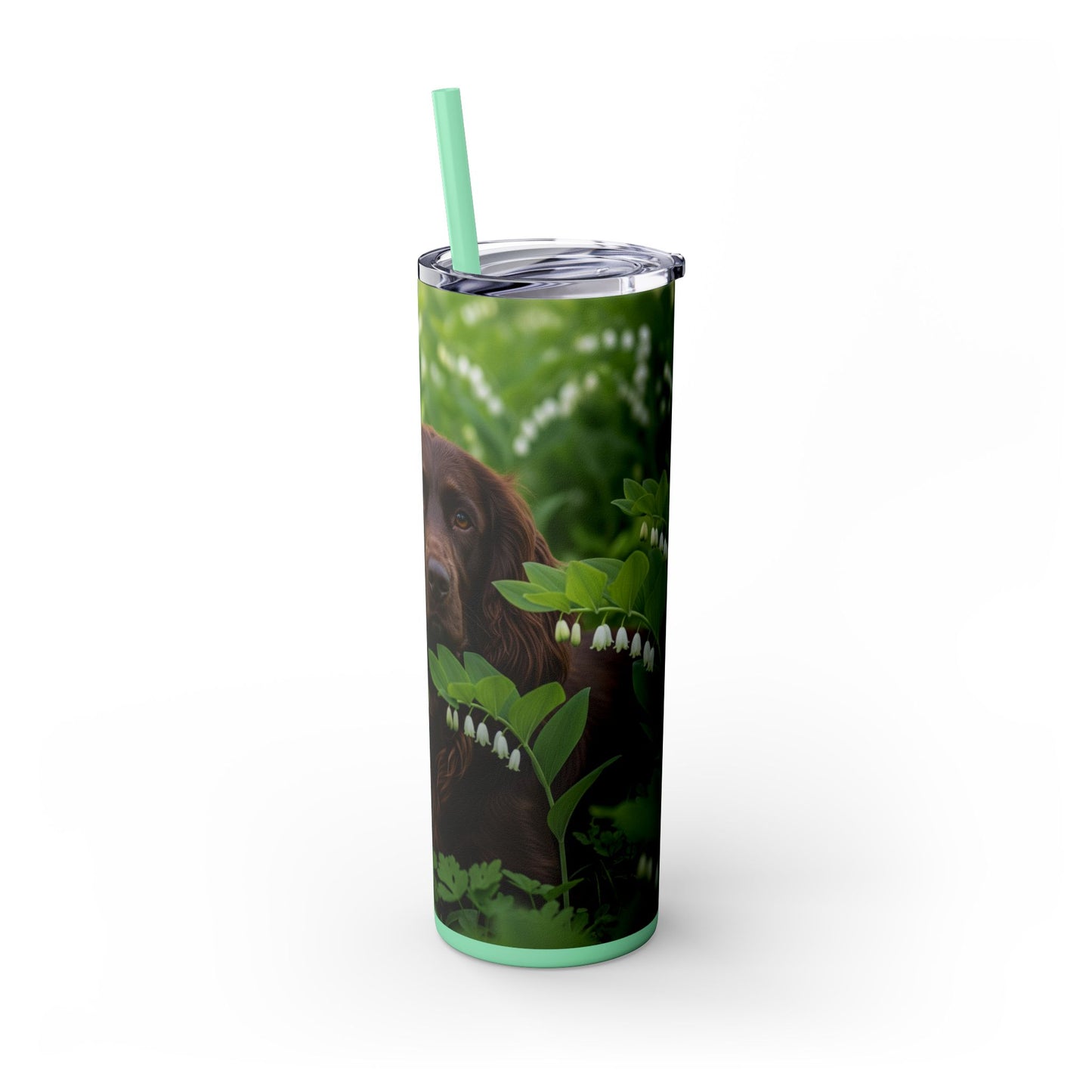 Field Spaniel Tumbler with Straw, 20oz
