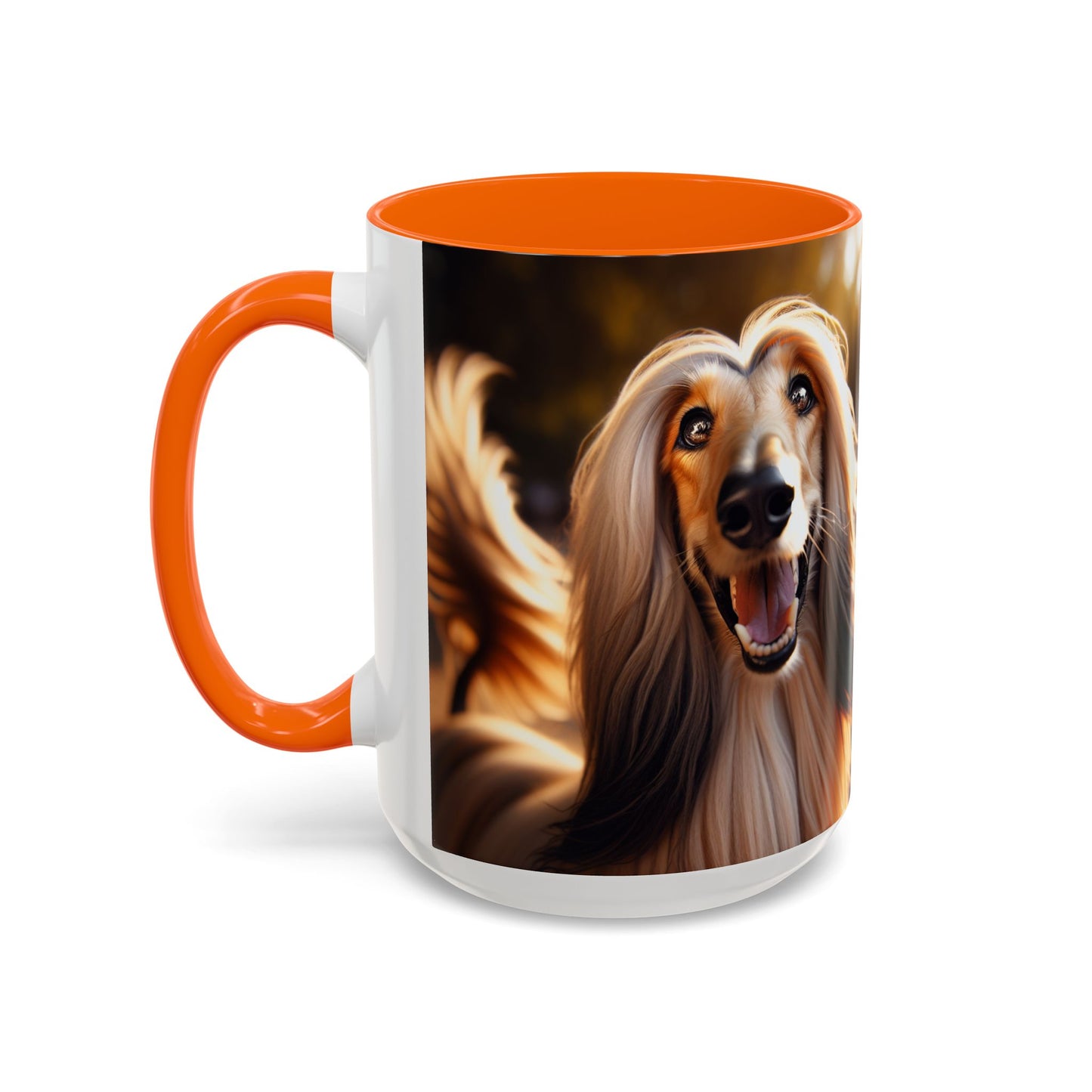 Afghan Hound Accent Coffee Mug - Perfect Gift for Dog Lovers