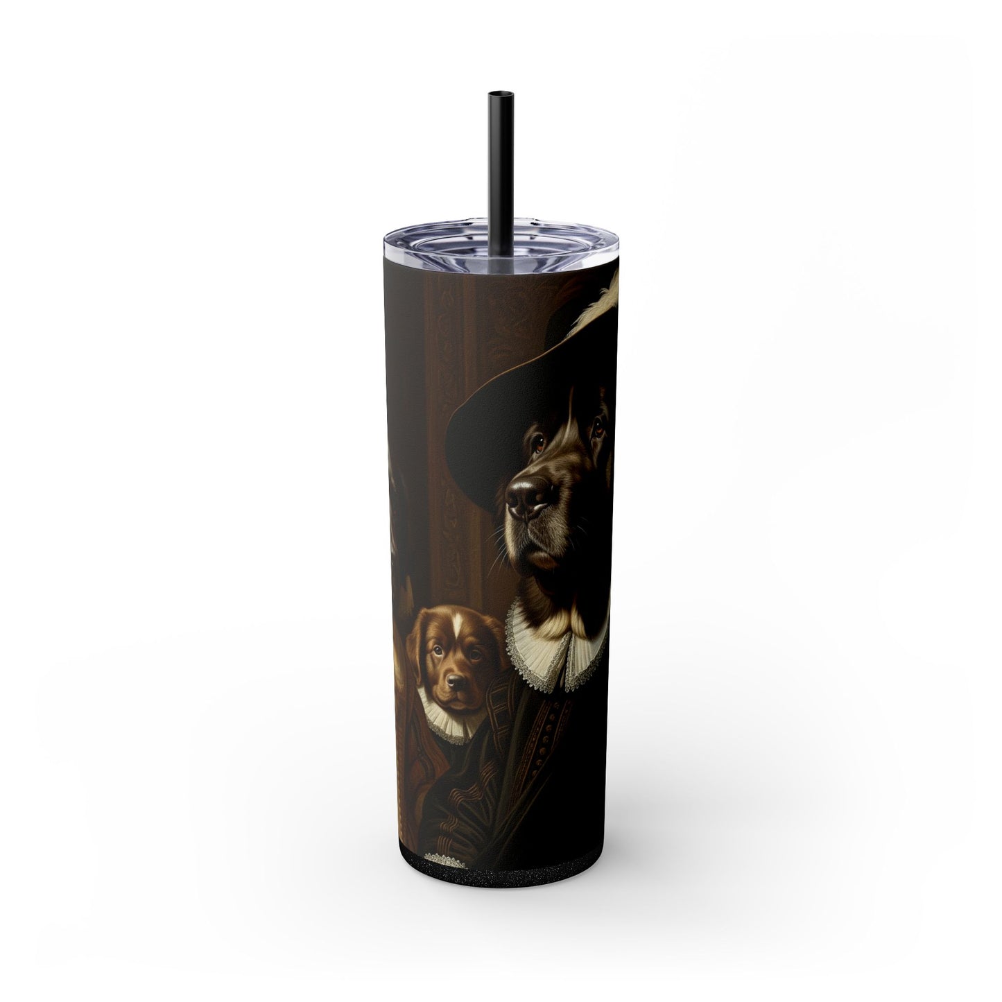 Newfoundland Skinny Tumbler with Straw, 20oz