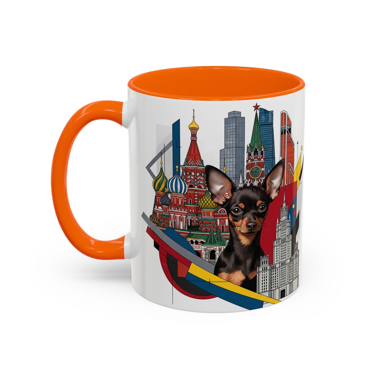 Russian Toy Dog Accent Coffee Mug - Perfect Gift for Dog Lovers