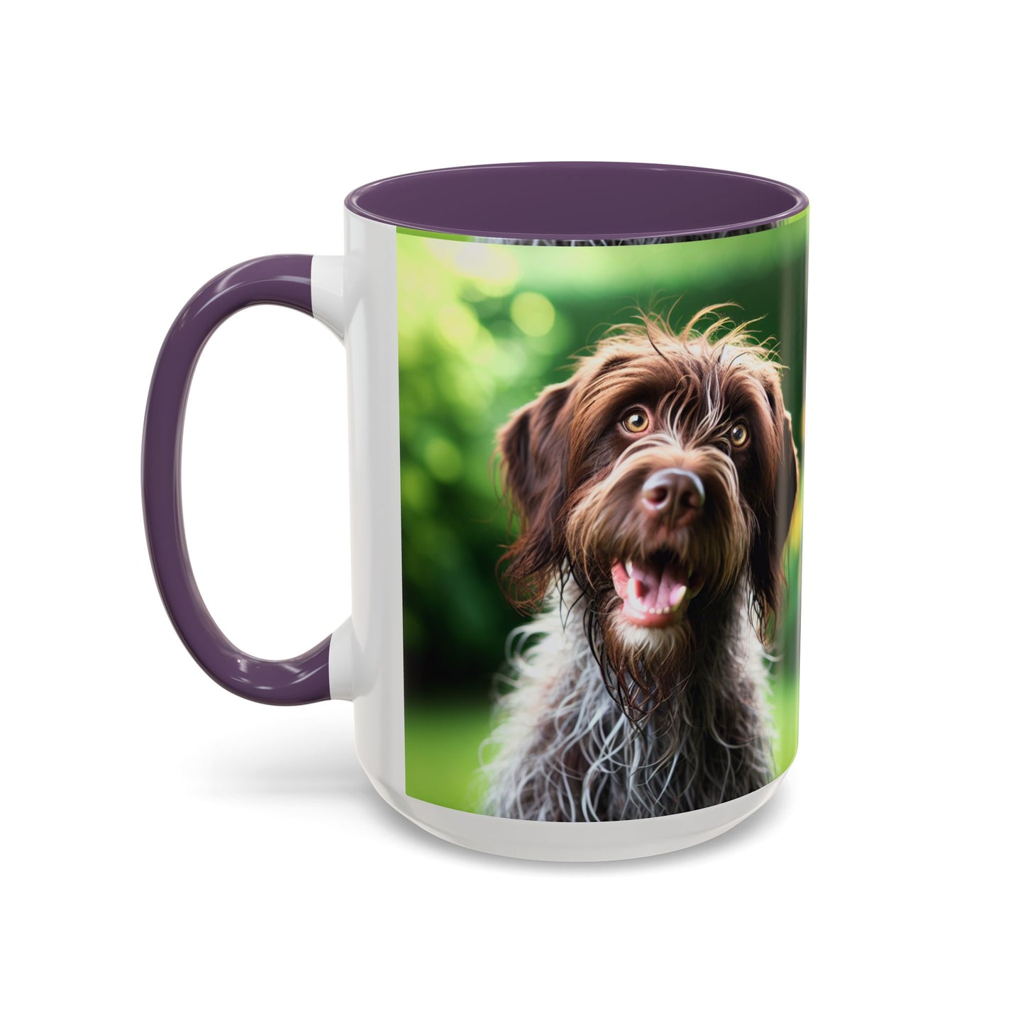 German Wirehaired Pointer Accent Coffee Mug - Perfect Gift for Dog Lovers