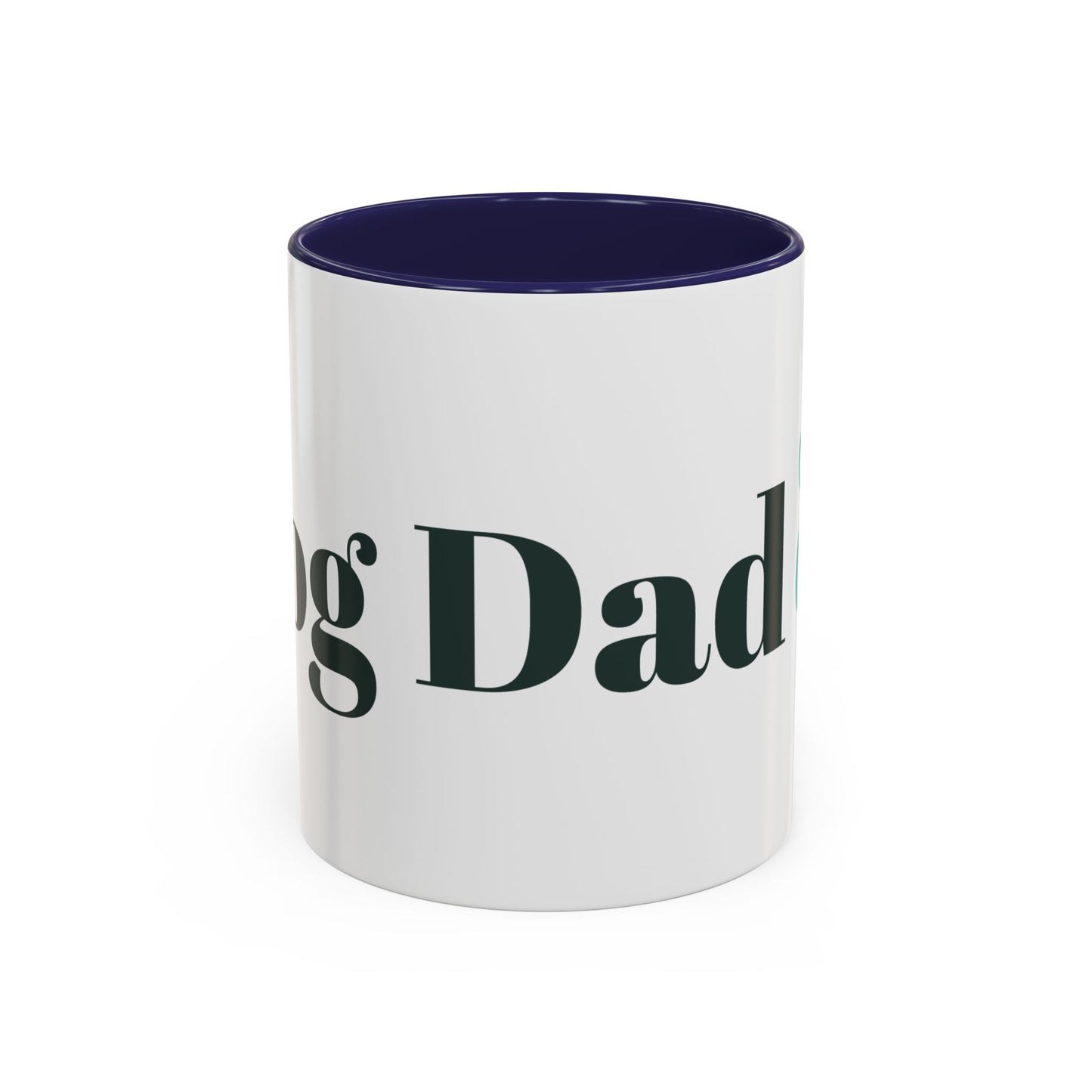 Dog Dad Accent Coffee Mug - Perfect Gift for Dog Lovers