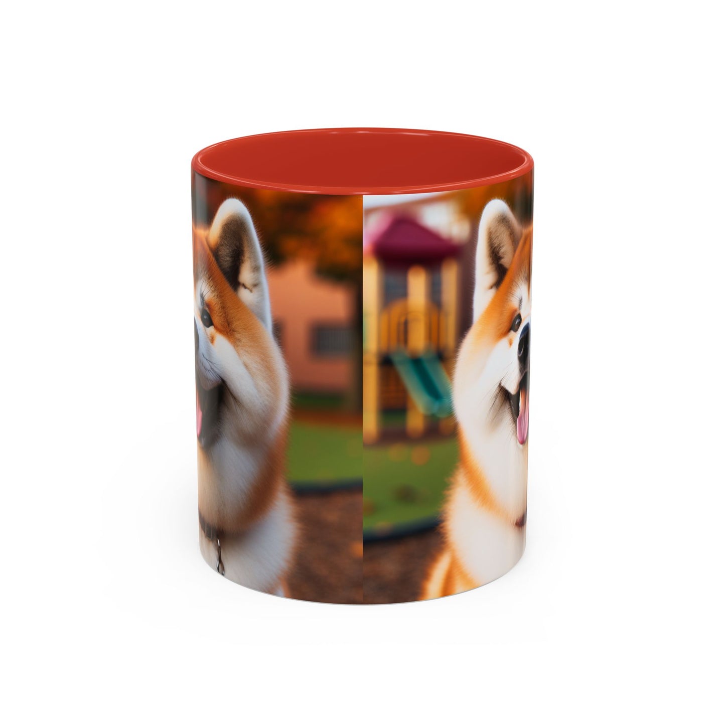 Japanese Akitainu Accent Coffee Mug - Perfect Gift for Dog Lovers