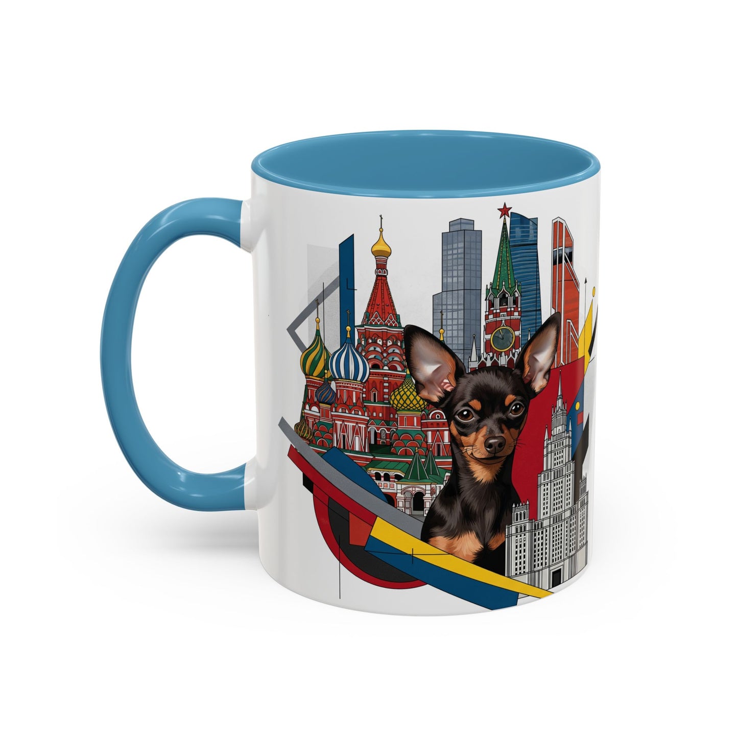 Russian Toy Dog Accent Coffee Mug - Perfect Gift for Dog Lovers