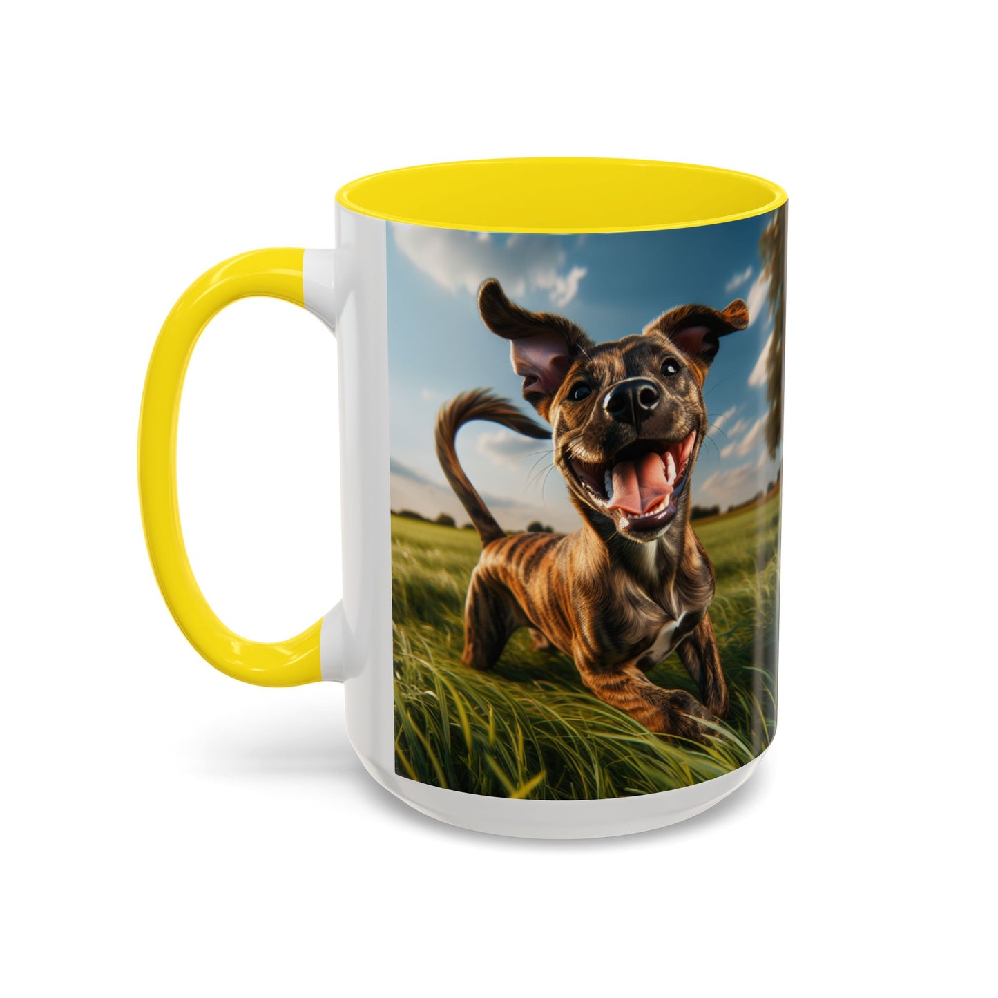 Treeing Tennessee Brindle Accent Coffee Mug - Perfect Gift for Dog Lovers