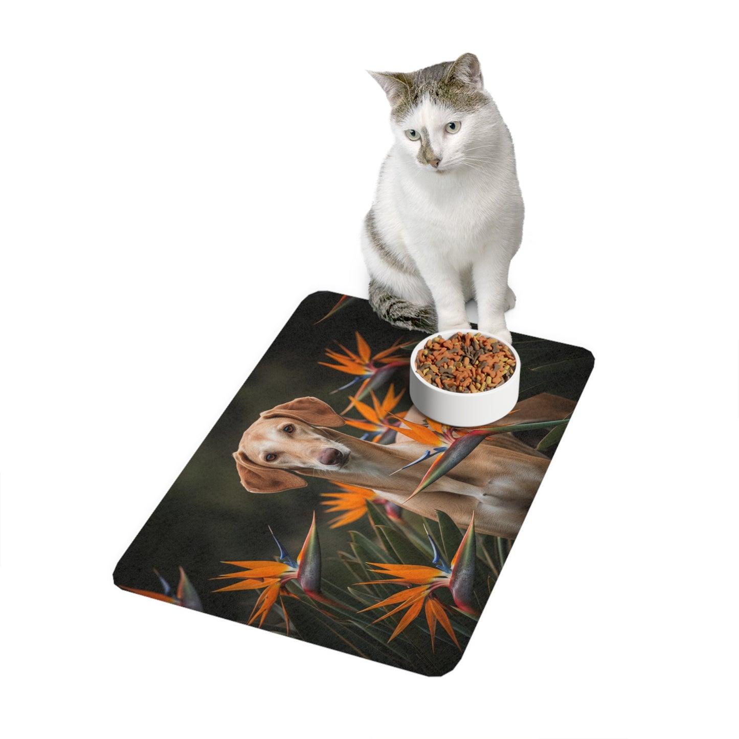 Pet Food Mat (12x18) - Azawakh