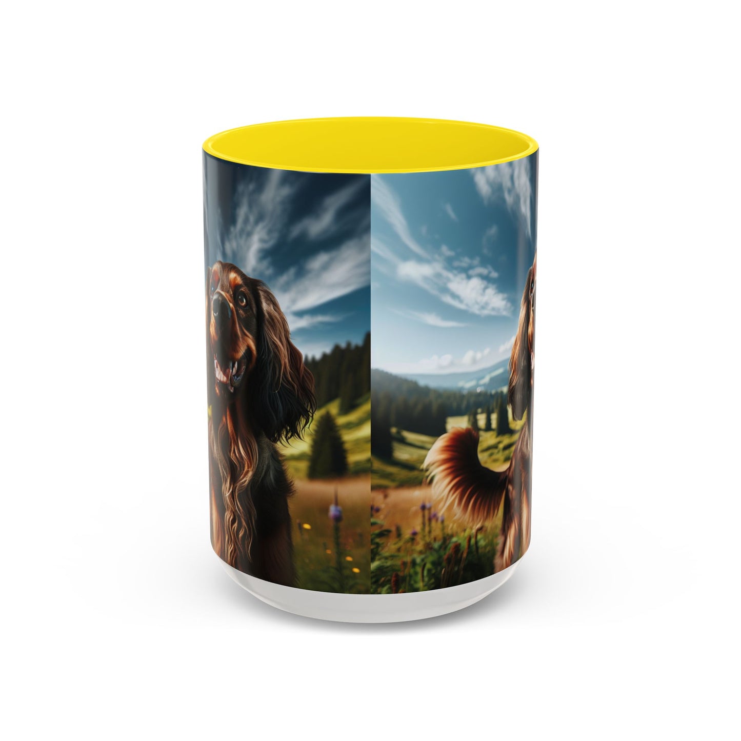 Deutscher Wachtelhund Accent Coffee Mug - Perfect Gift for Dog Lovers