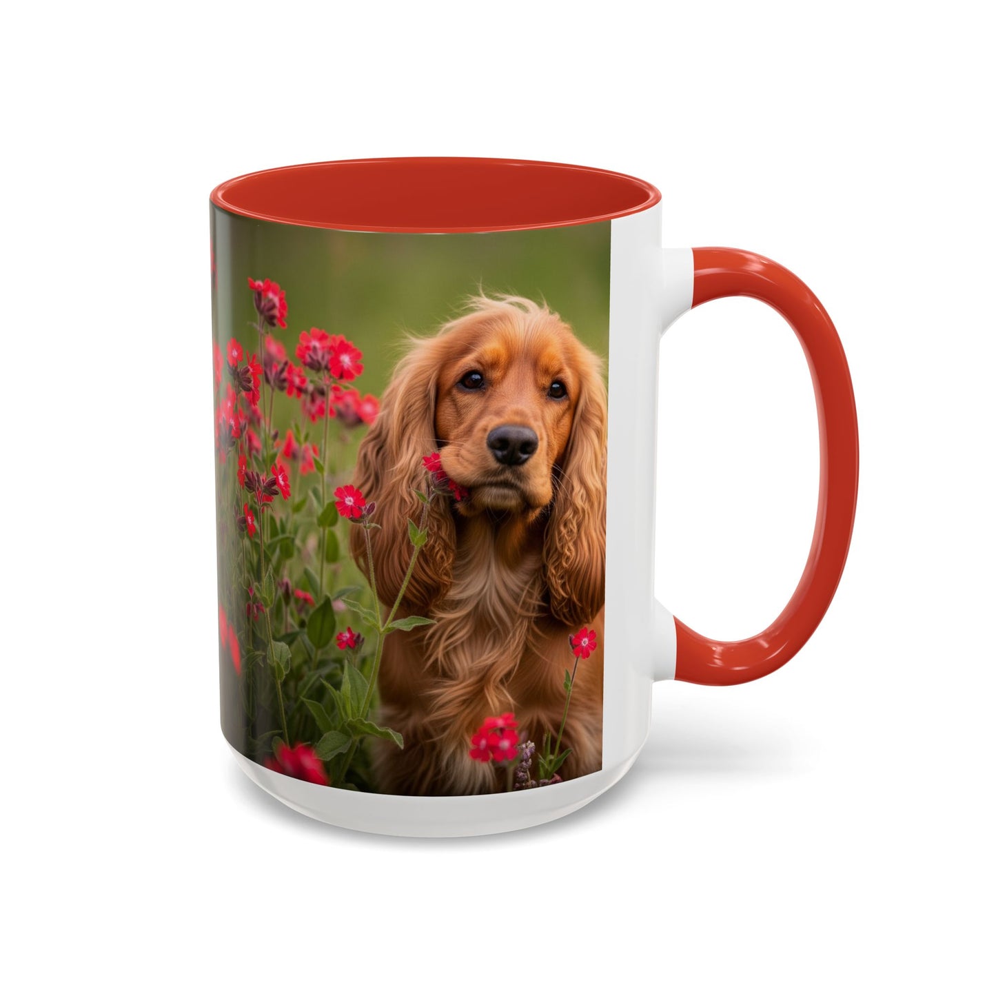 Cocker Spaniel Accent Coffee Mug - Perfect Gift for Dog Lovers