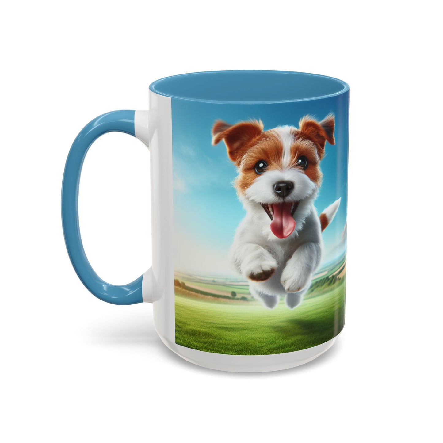 Russell Terrier Accent Coffee Mug - Perfect Gift for Dog Lovers