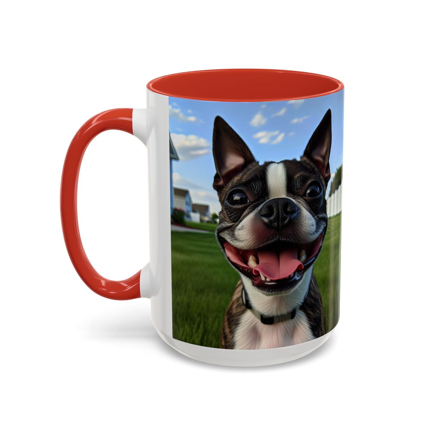 Boston Terrier Accent Coffee Mug - Perfect Gift for Dog Lovers