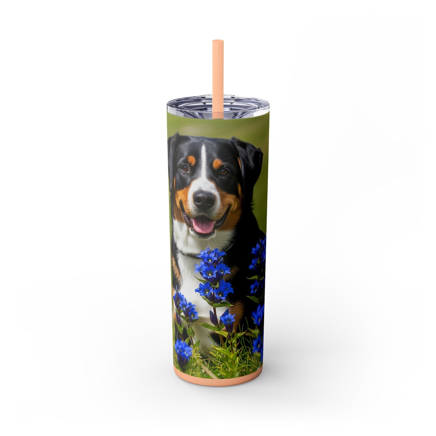 Appenzeller Sennenhund Tumbler with Straw, 20oz