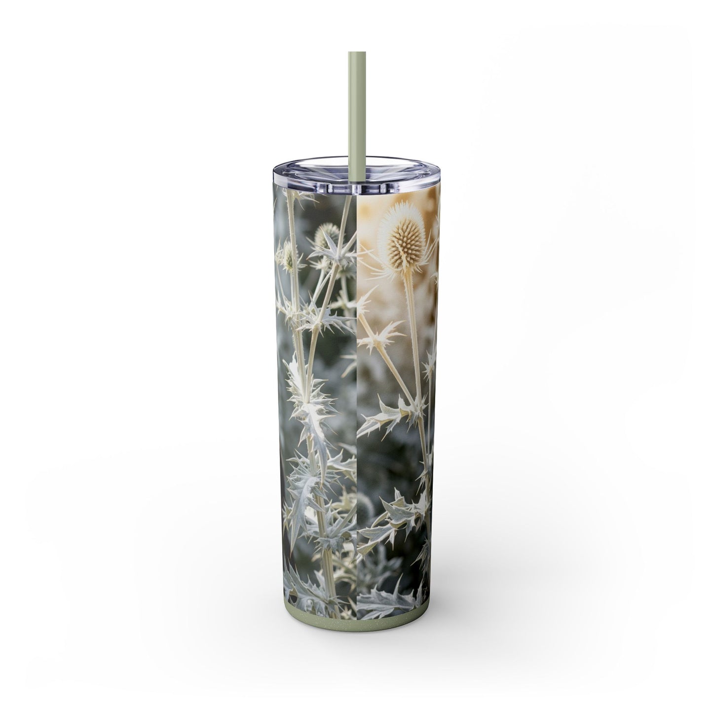 Affenpinscher Skinny Tumbler with Straw, 20oz