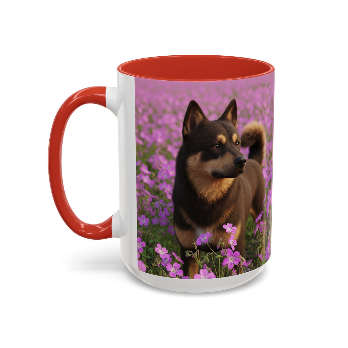 Cadabomb Okami Accent Coffee Mug - Perfect Gift for Dog Lovers