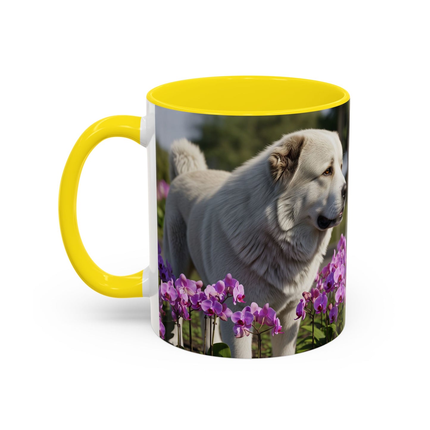 Caucasian Shepherd Dog Accent Coffee Mug - Perfect Gift for Dog Lovers
