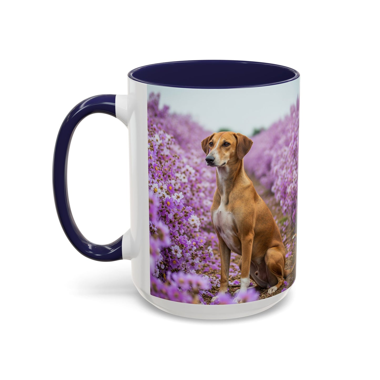 Banjara Hound Accent Coffee Mug - Perfect Gift for Dog Lovers