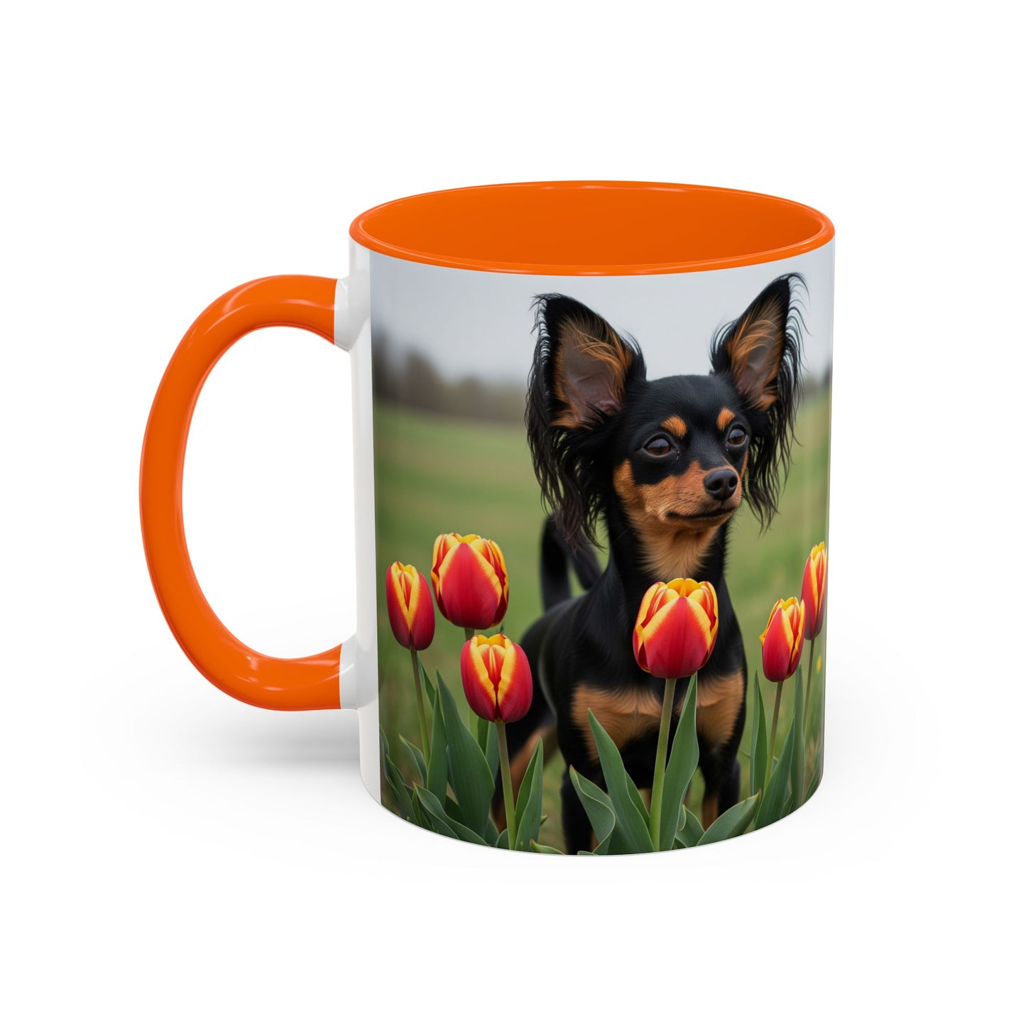 Russian Toy Dog Accent Coffee Mug - Perfect Gift for Dog Lovers