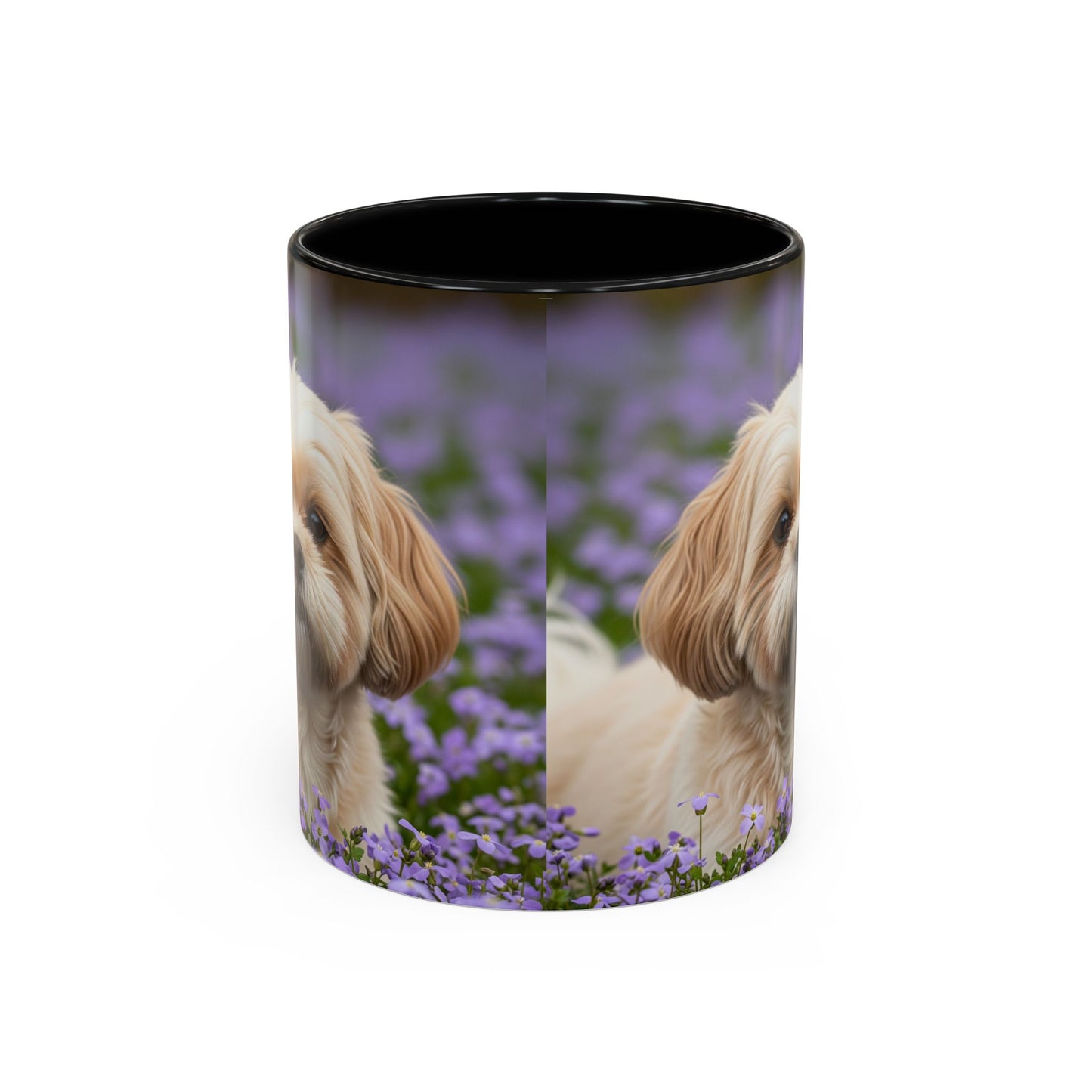 Shih-poo Accent Coffee Mug - Perfect Gift for Dog Lovers