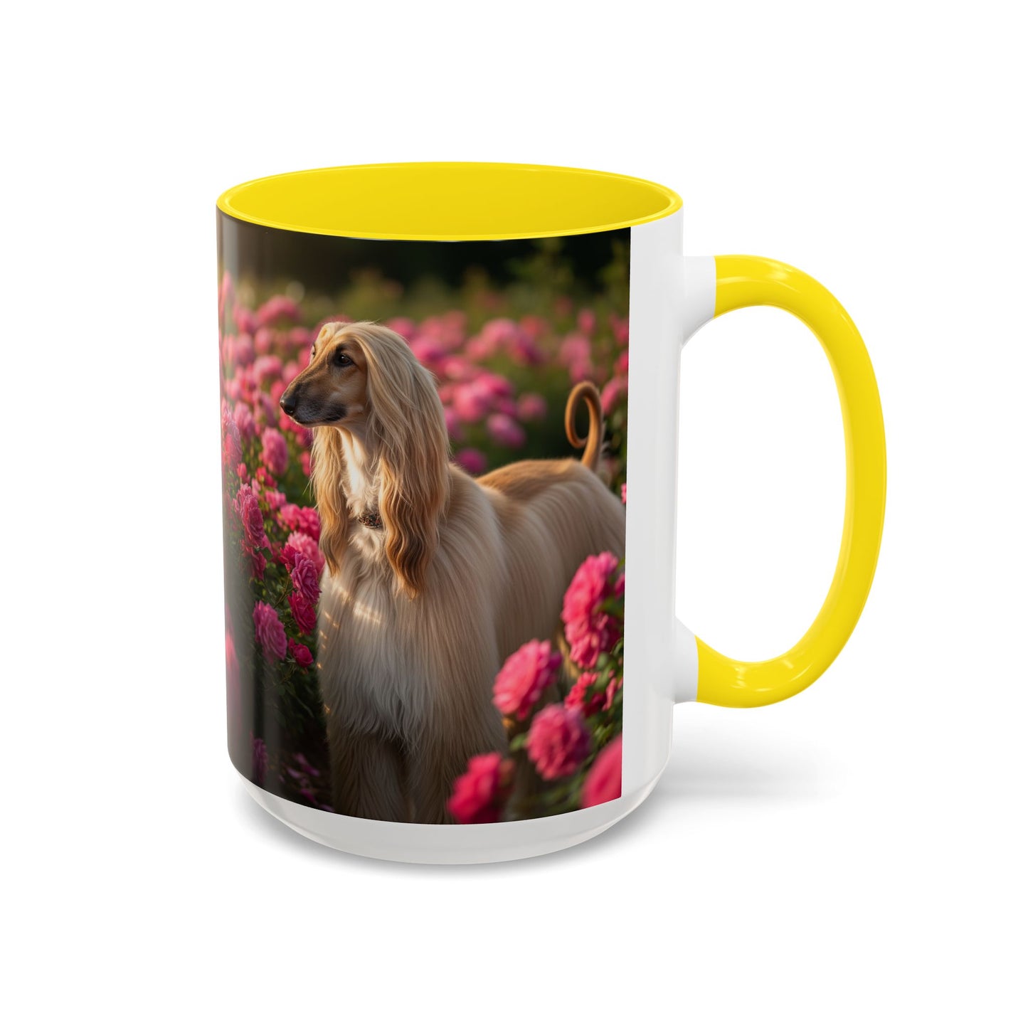 Afghan Hound Accent Coffee Mug - Perfect Gift for Dog Lovers