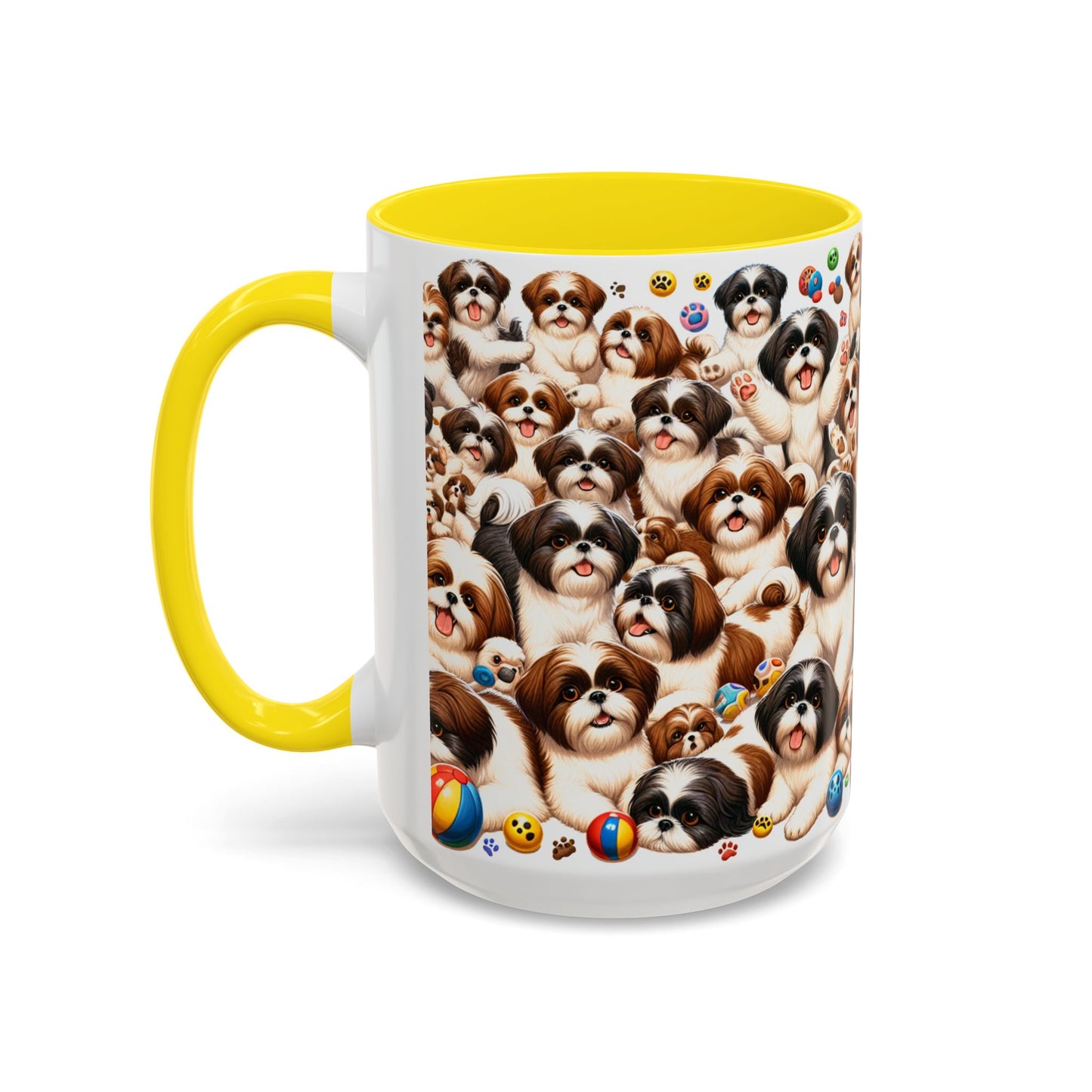 Shih Tzu Accent Coffee Mug - Perfect Gift for Dog Lovers
