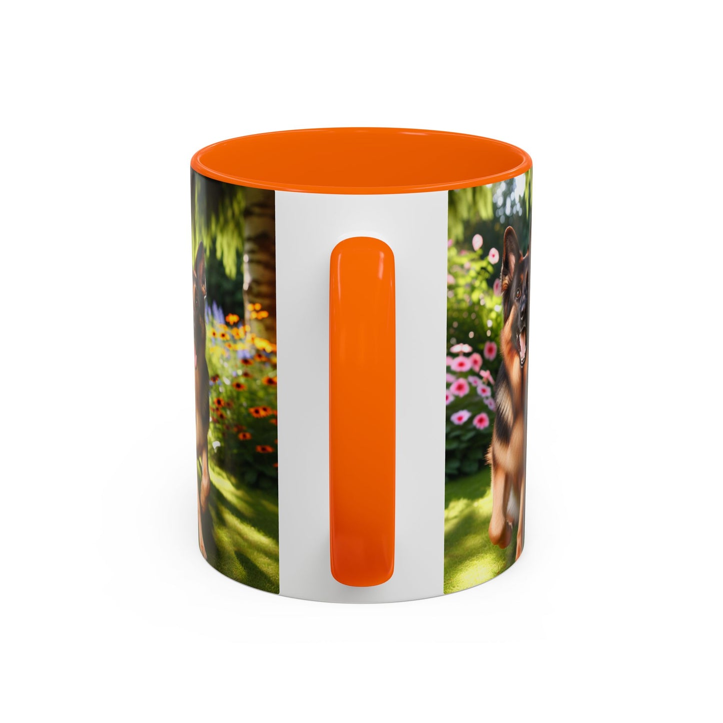 German Shepherd Accent Coffee Mug - Perfect Gift for Dog Lovers