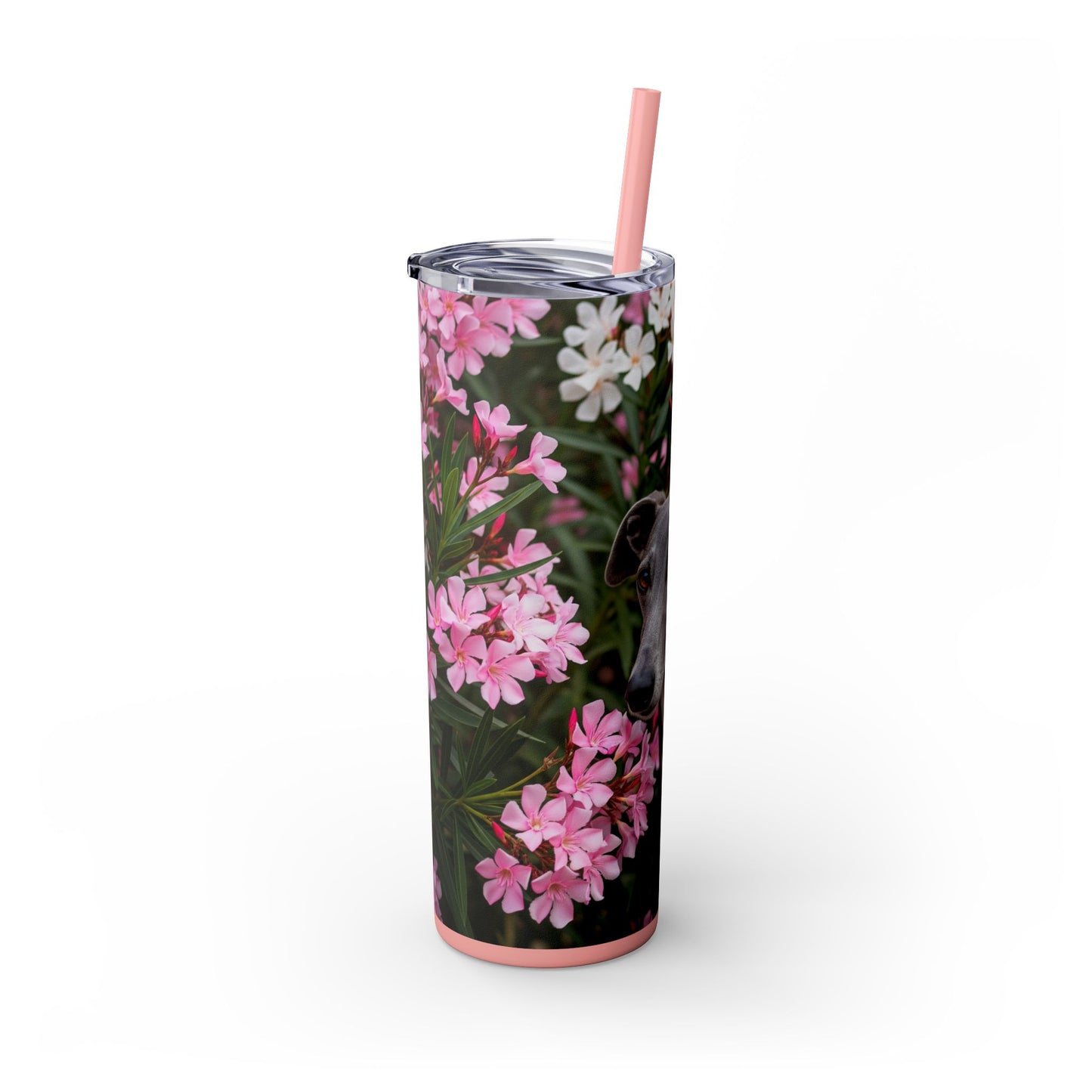 Greyhound Tumbler with Straw, 20oz
