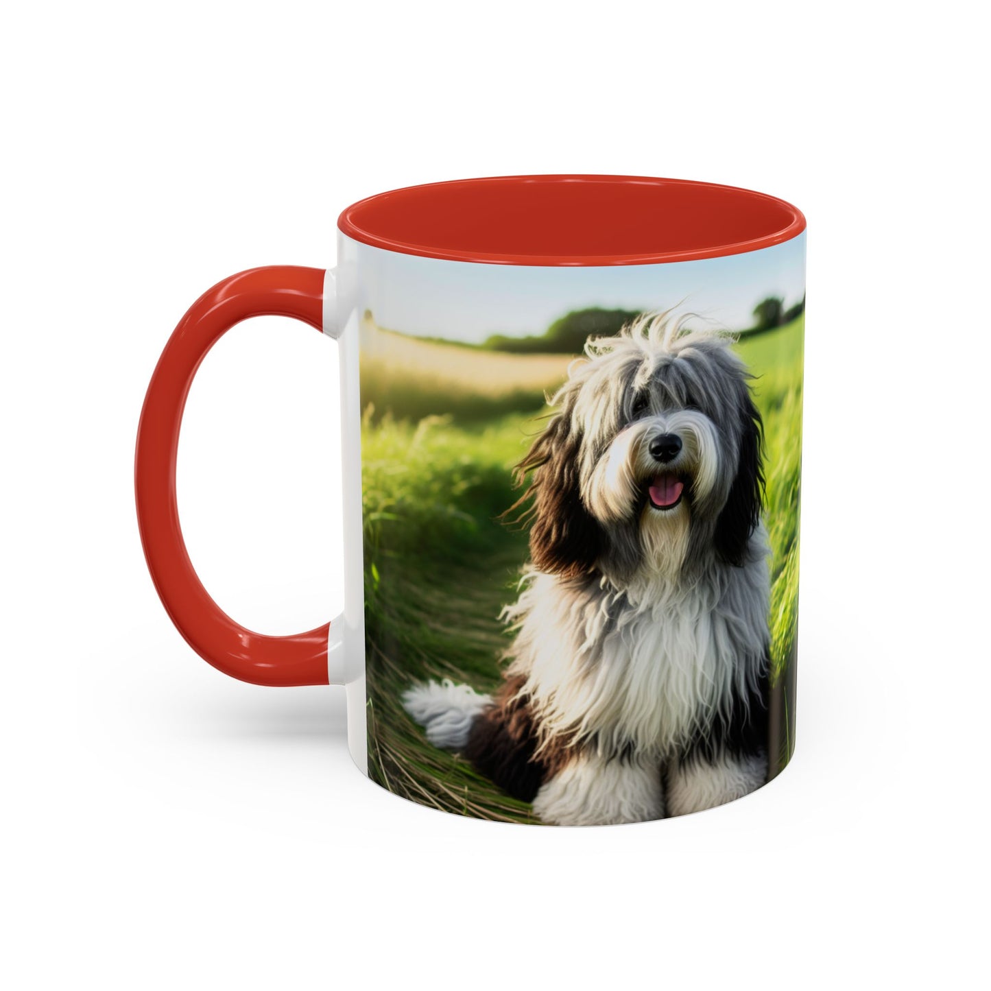 Schapendoes Accent Coffee Mug - Perfect Gift for Dog Lovers
