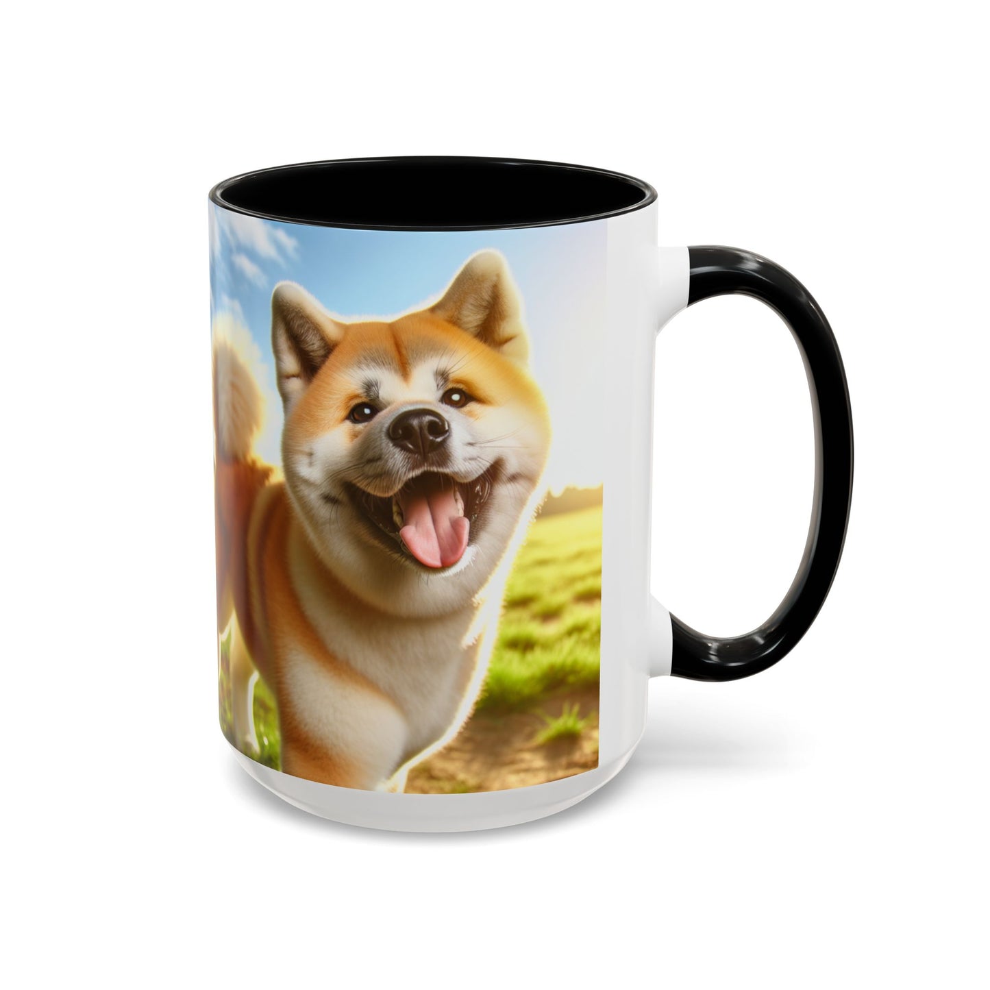 Akita Accent Coffee Mug - Perfect Gift for Dog Lovers