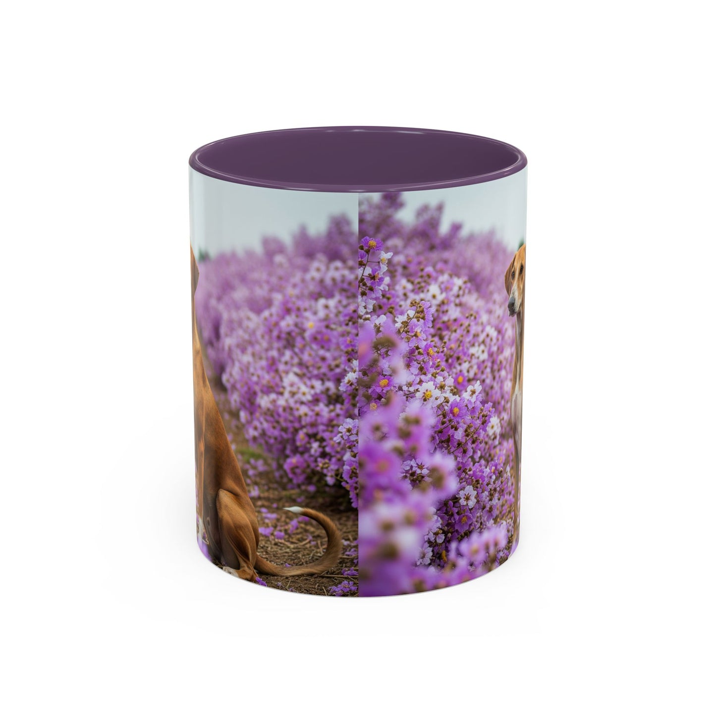 Banjara Hound Accent Coffee Mug - Perfect Gift for Dog Lovers