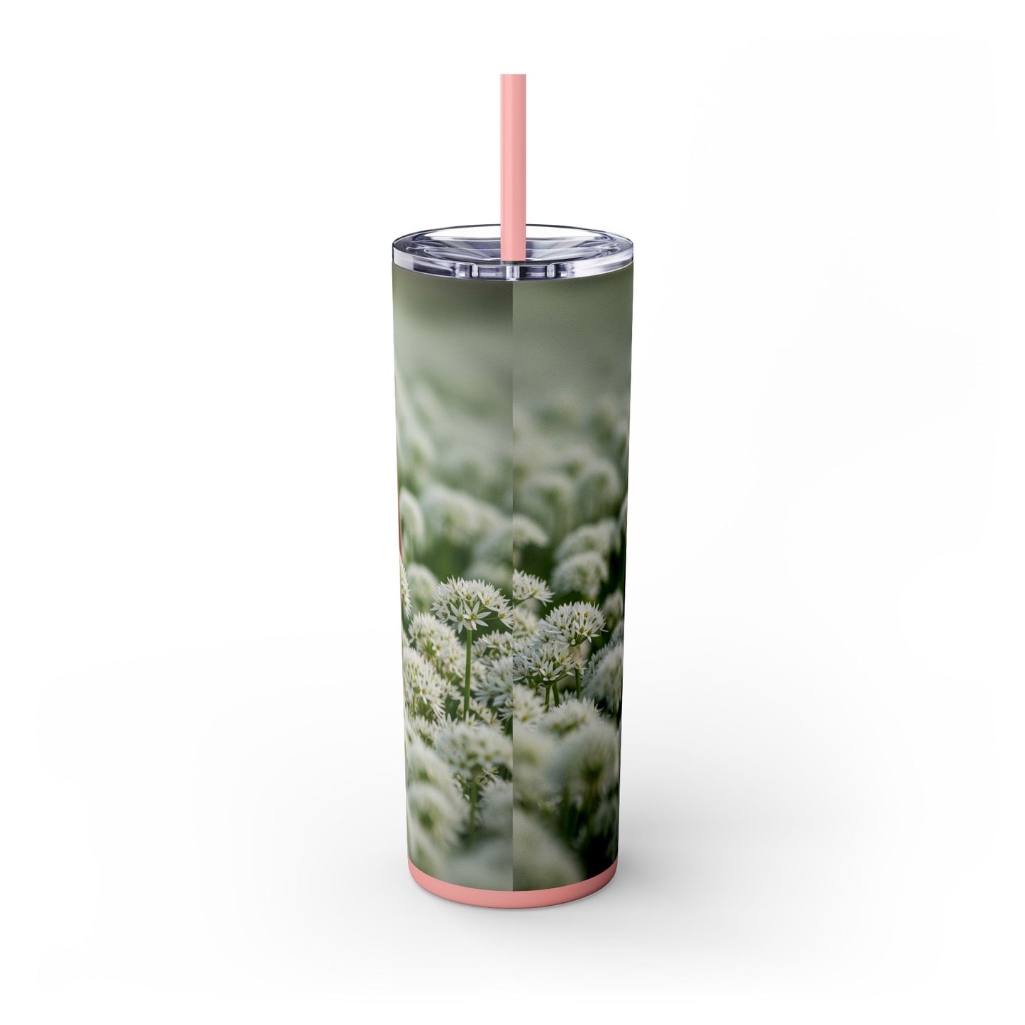 Petit Basset Griffon Vendeen Skinny Tumbler with Straw, 20oz