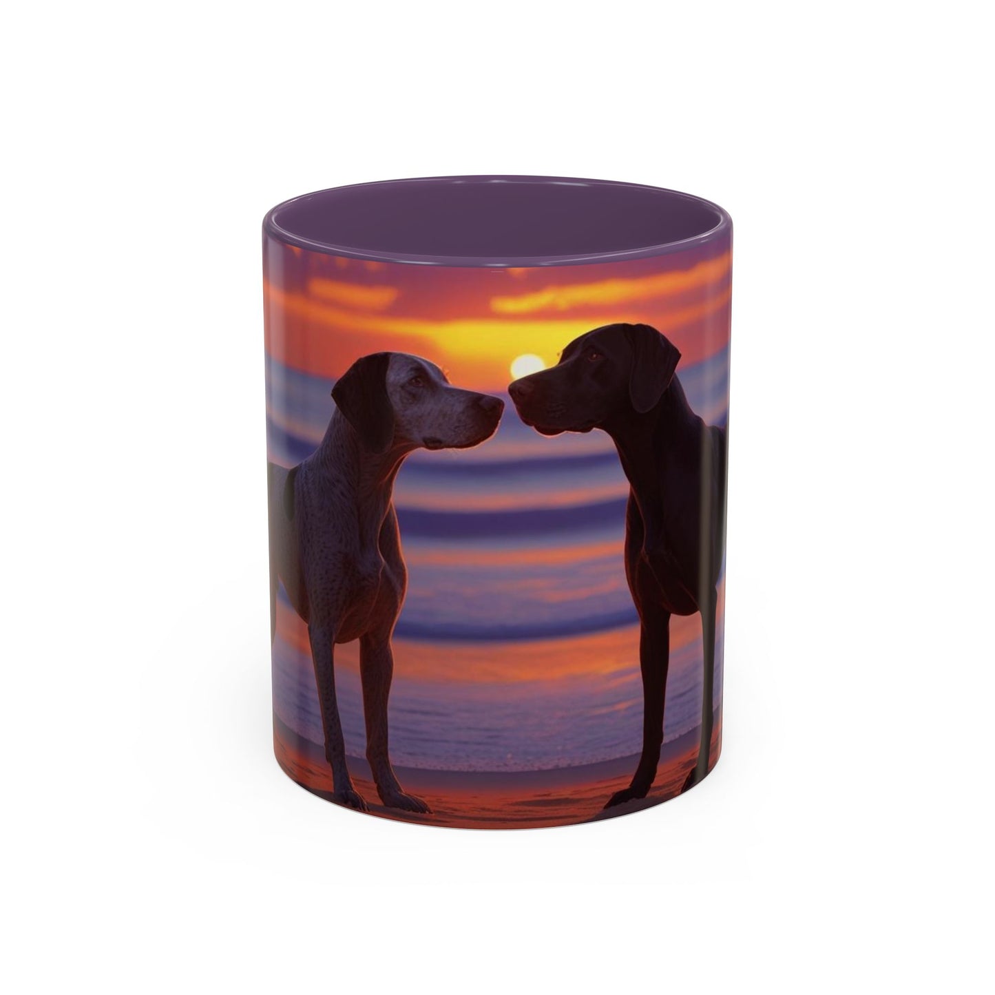 German Shorthaired Pointer Love Accent Coffee Mug - Perfect Gift for Dog Lovers