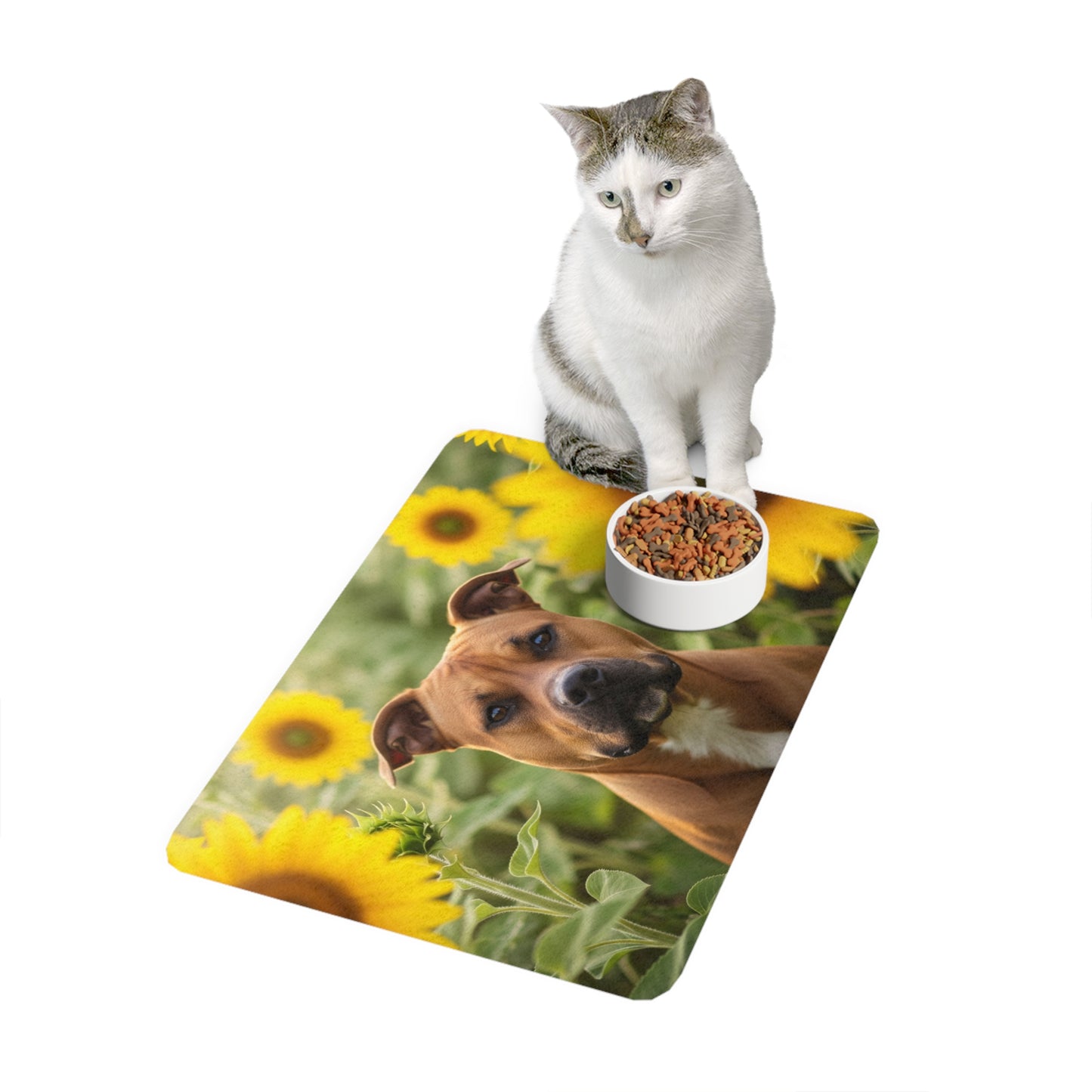 Pet Food Mat (12x18) - American Staffordshire Terrier