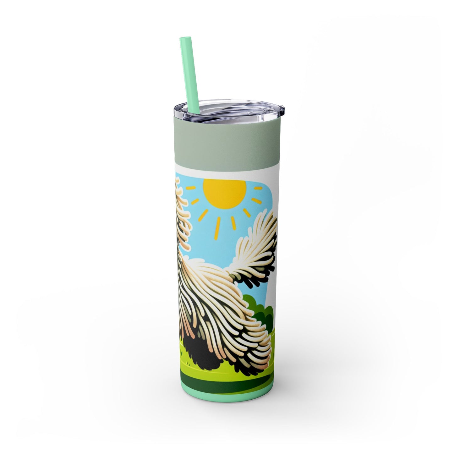 Komondor Tumbler with Straw, 20oz
