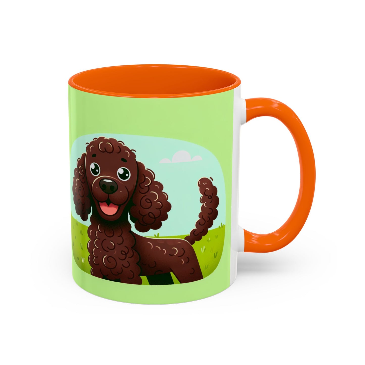 Irish Water Spaniel Accent Coffee Mug - Perfect Gift for Dog Lovers