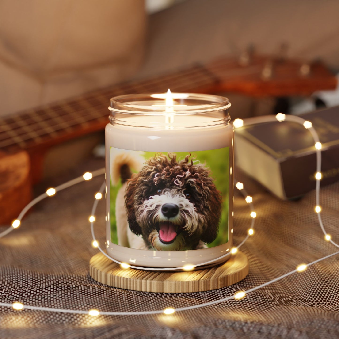 Spanish Water Dog- Scented Soy Candle, 9oz