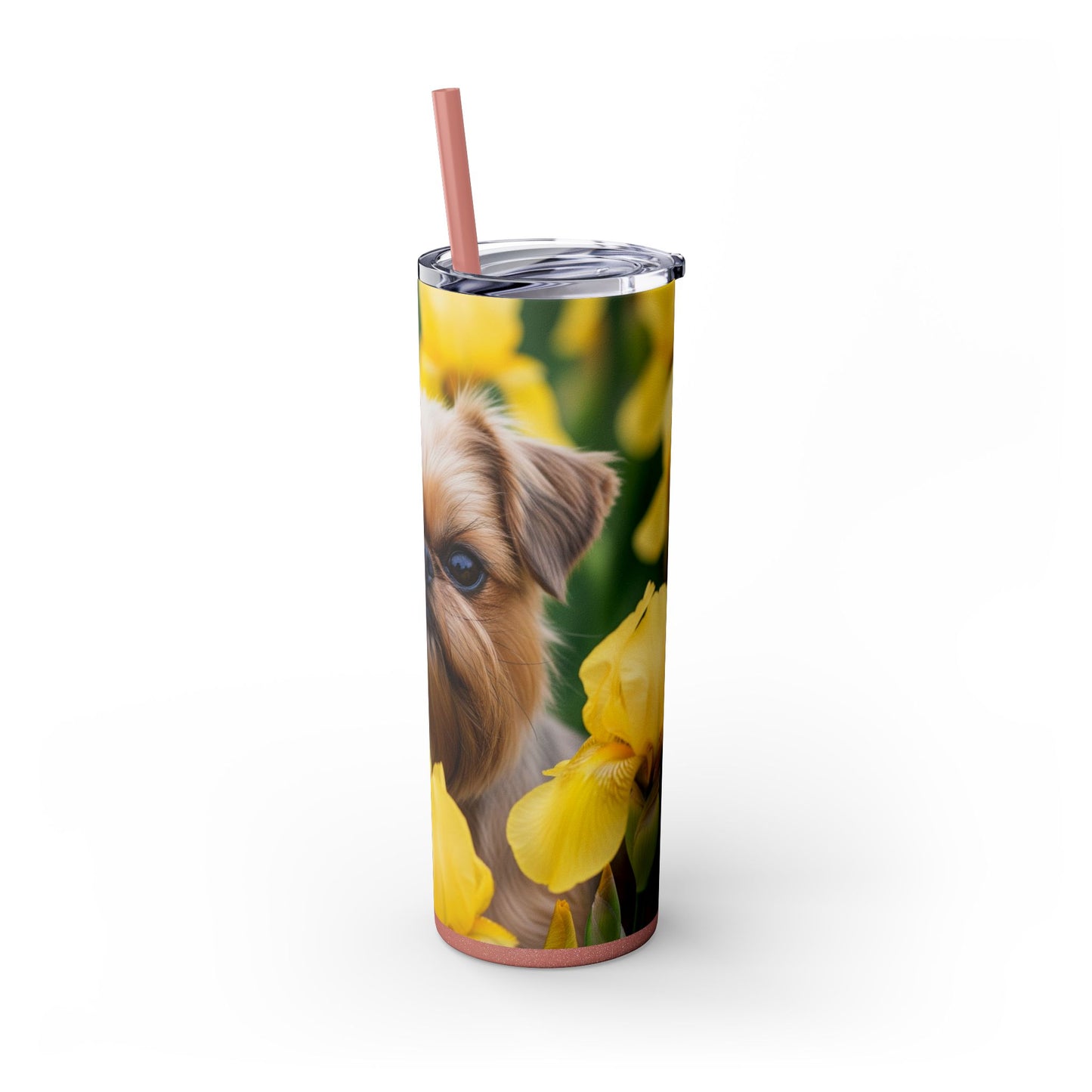 Silky Brussels Tumbler with Straw, 20oz