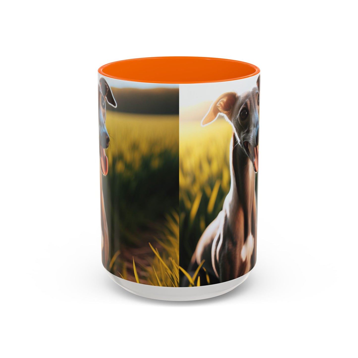 Greyhound Accent Coffee Mug - Perfect Gift for Dog Lovers