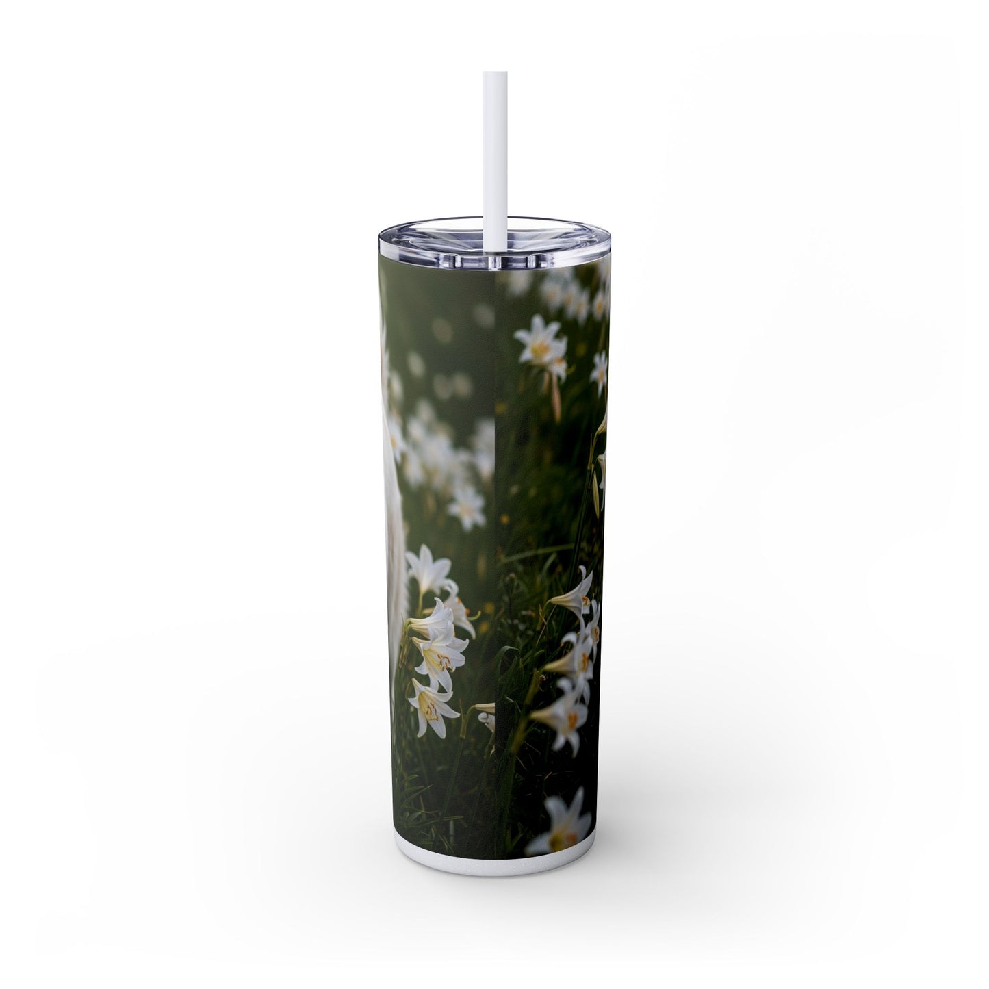 Pyrenean Shepherd Tumbler with Straw, 20oz
