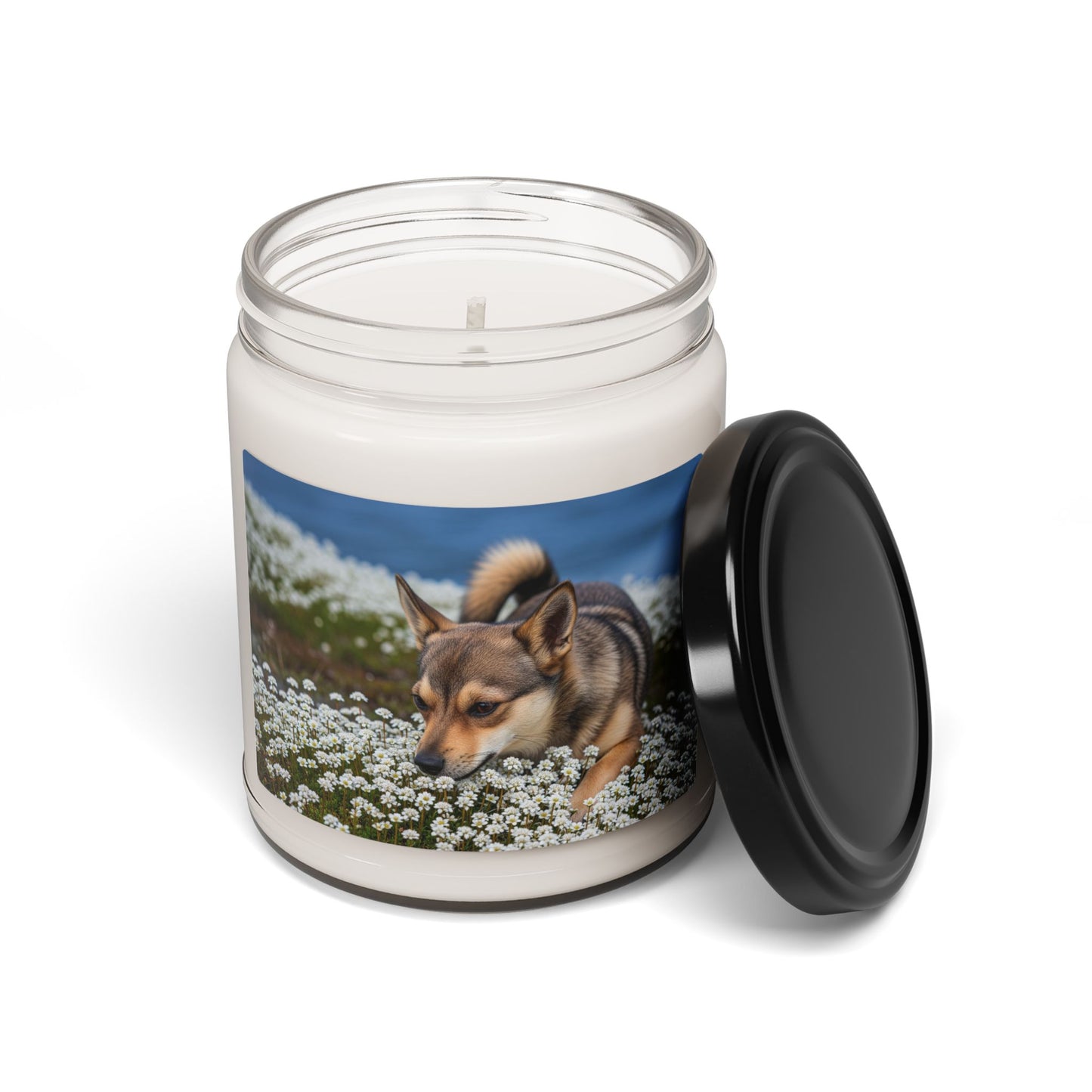 Norwegian Lundehund- Scented Soy Candle, 9oz