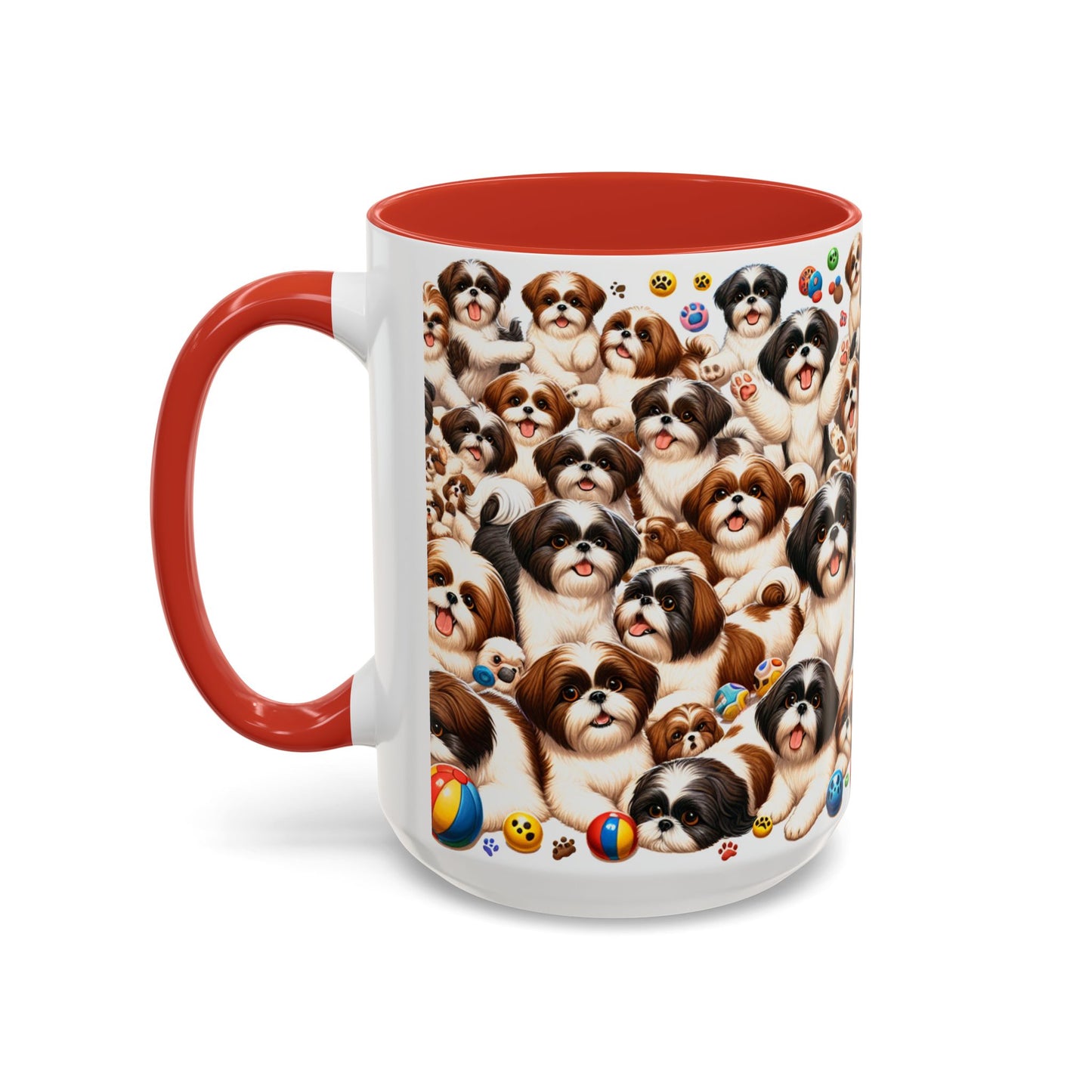 Shih Tzu Accent Coffee Mug - Perfect Gift for Dog Lovers