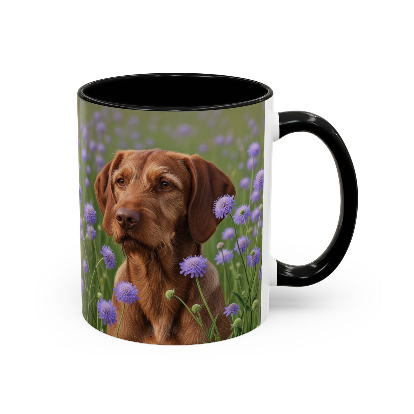 Hungarian Wirehaired Vizsla Accent Coffee Mug - Perfect Gift for Dog Lovers