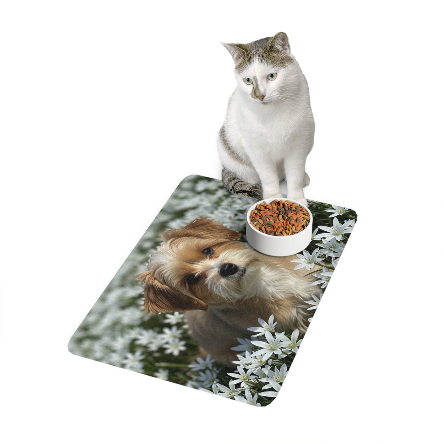 Pet Food Mat (12x18) - Morkie