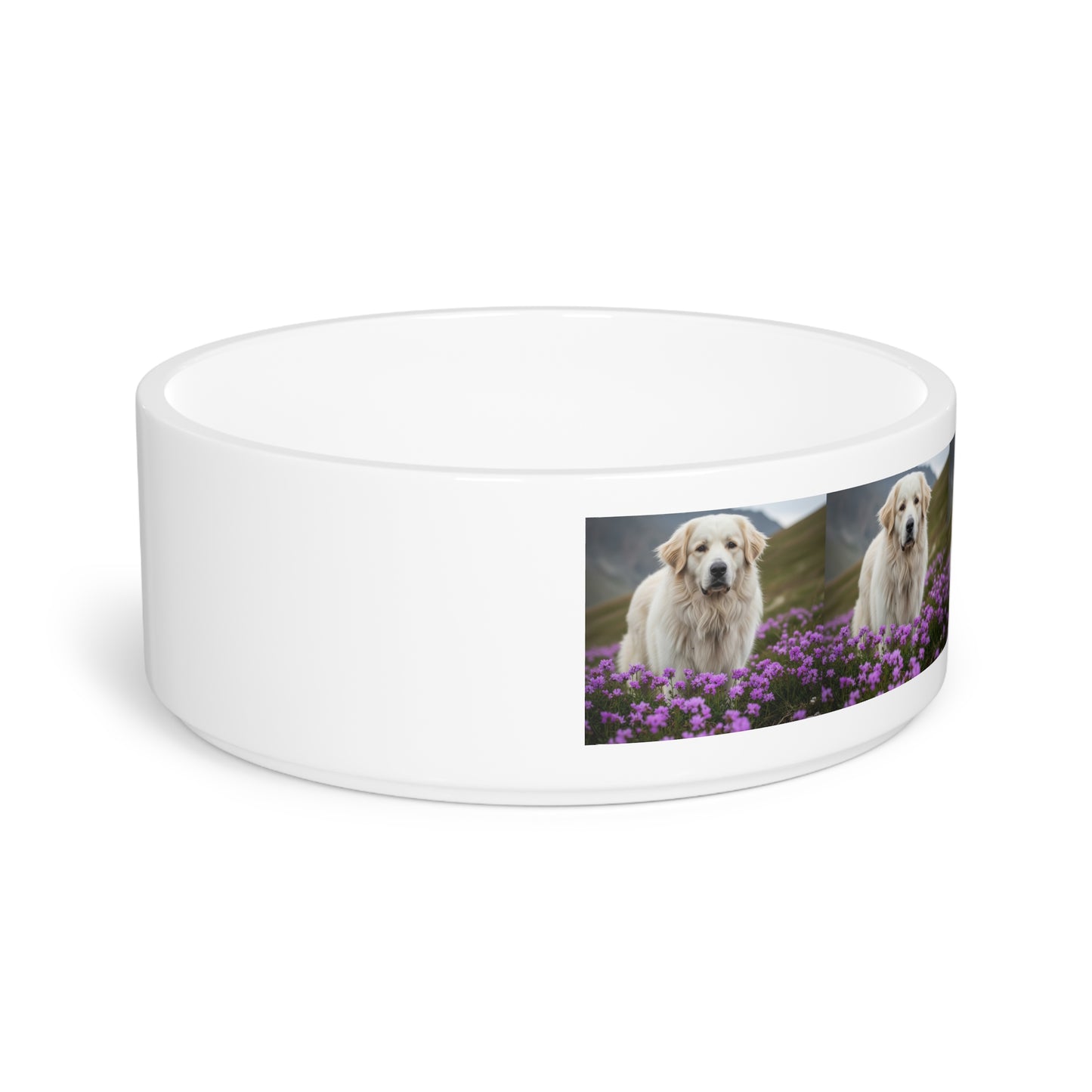 Pyrenean Mountain Dog Pet Bowl