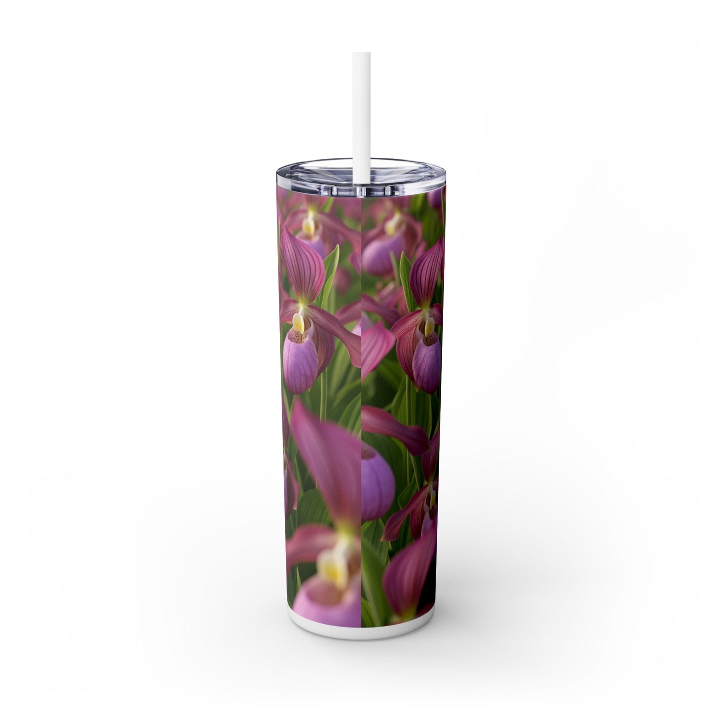 Toy Poodle Skinny Tumbler with Straw, 20oz